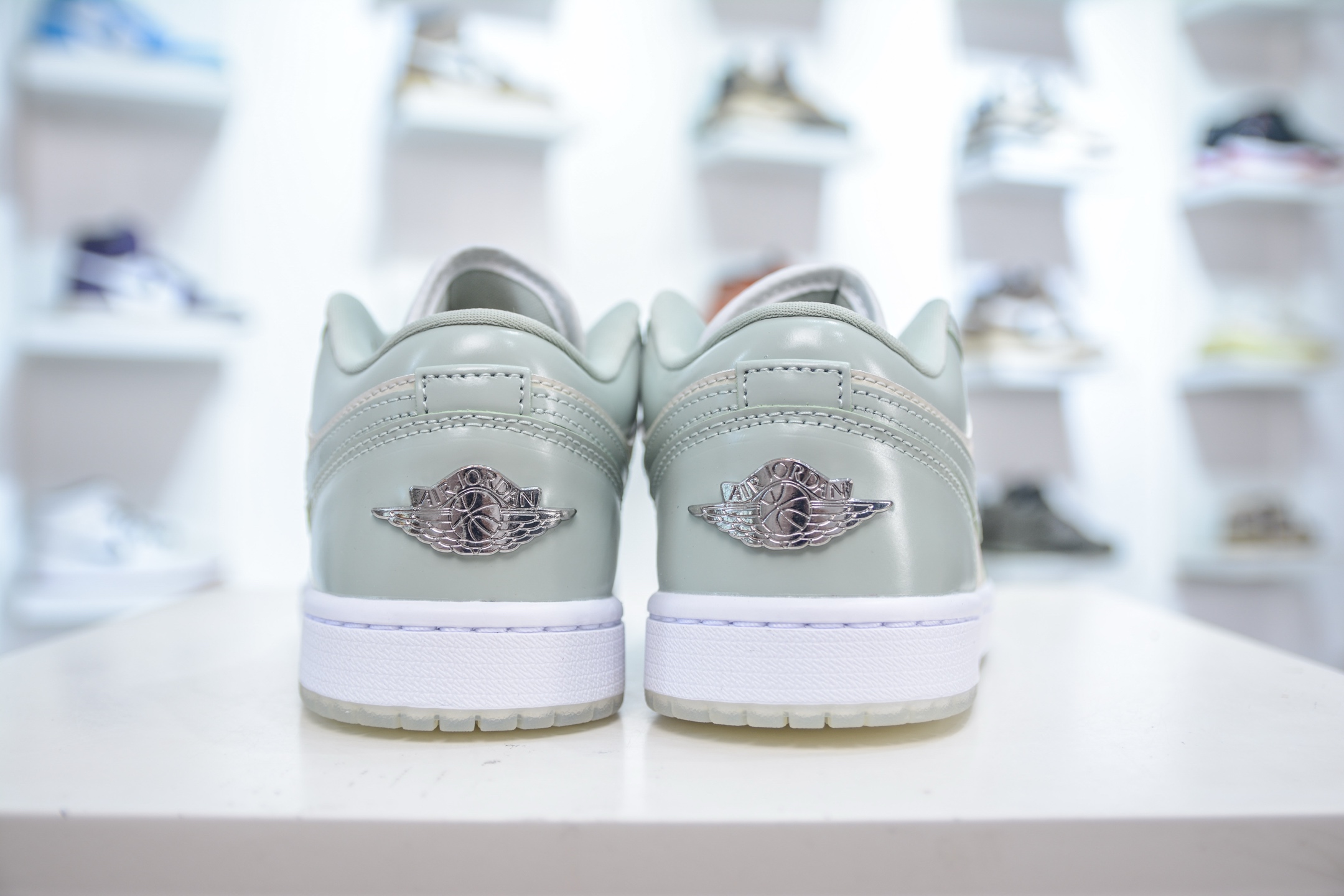 DT纯原 Air Jordan AJ1 Low 低帮 珠光绿  HF4078-100