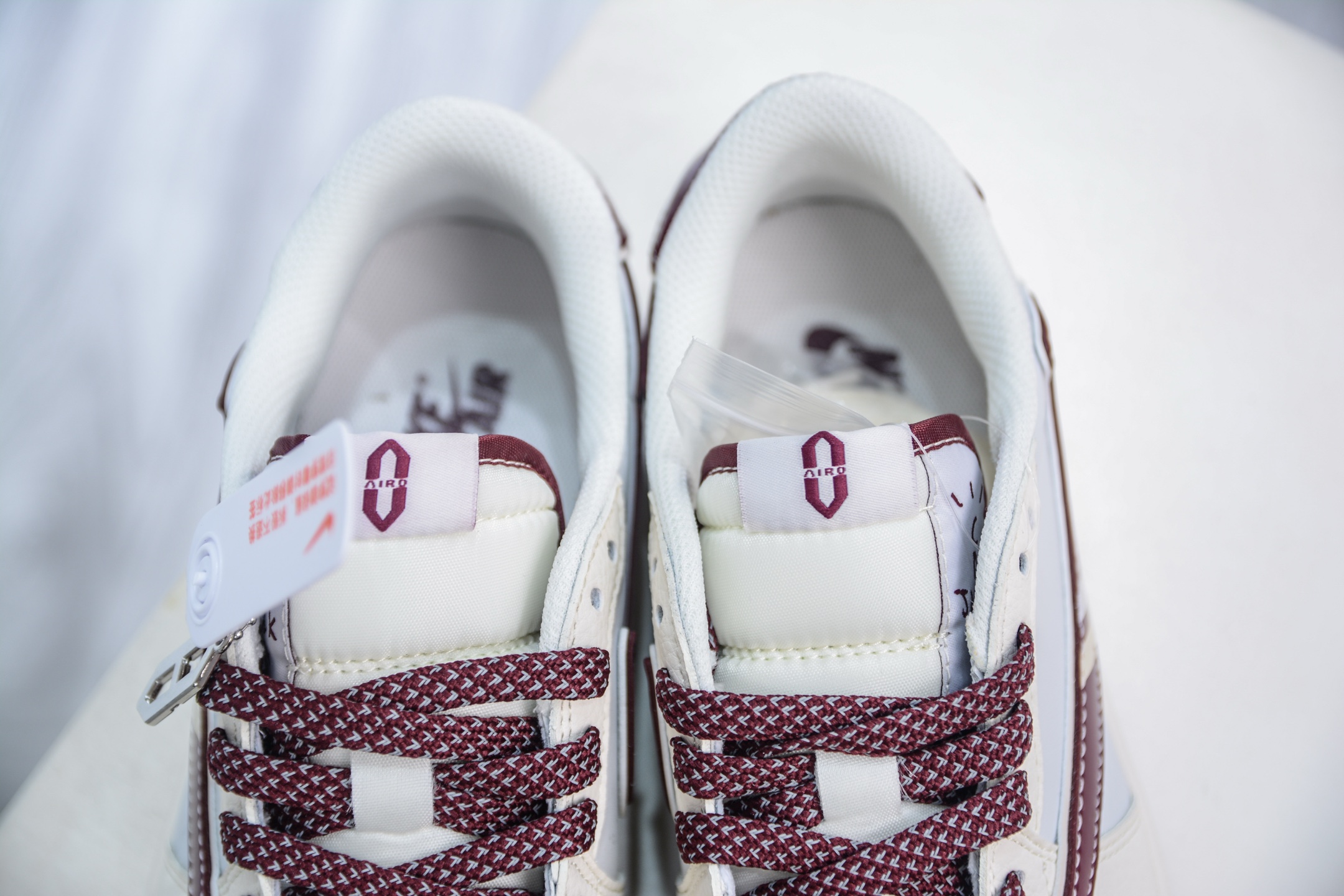 TS x Air Jordan 1 Low Airo M9 Burgundy Sneakers - Limited Edition Design 8 i1749924672973 4740 0 7