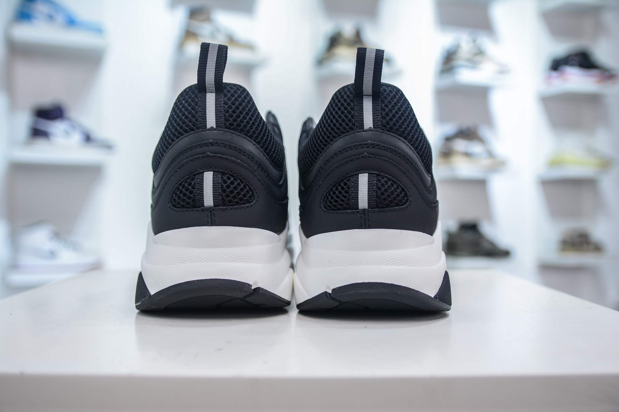 Dior B22 Men's Trainer Sneakers - Black Leather & Mesh, Chunky Sole 3 i1749925192626 8653 0 1