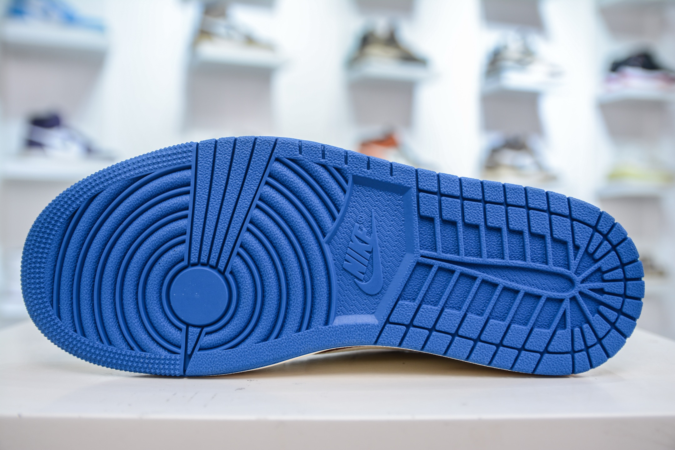 400 FK纯原 Travis Scott x Air Jordan AJ1 Low SP TS联名倒钩低帮 白蓝 DM7866-104