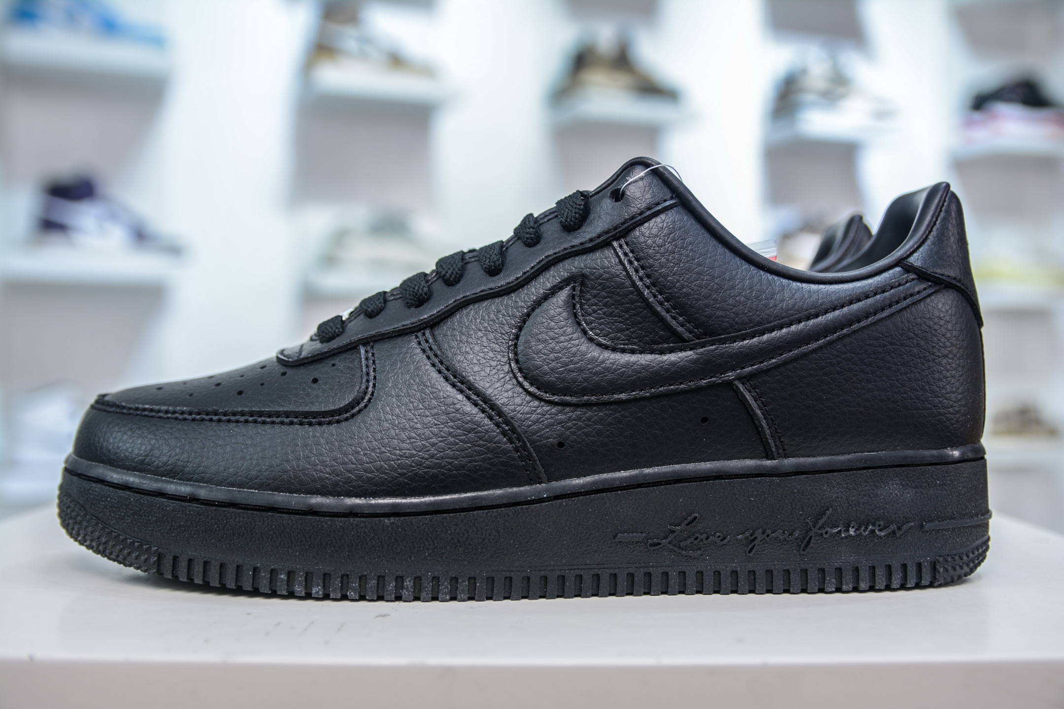 Nike NOCTA x Air Force 1 Drake Collab – All Black Leather Sneakers 1 i1749925436729 1218 0 0