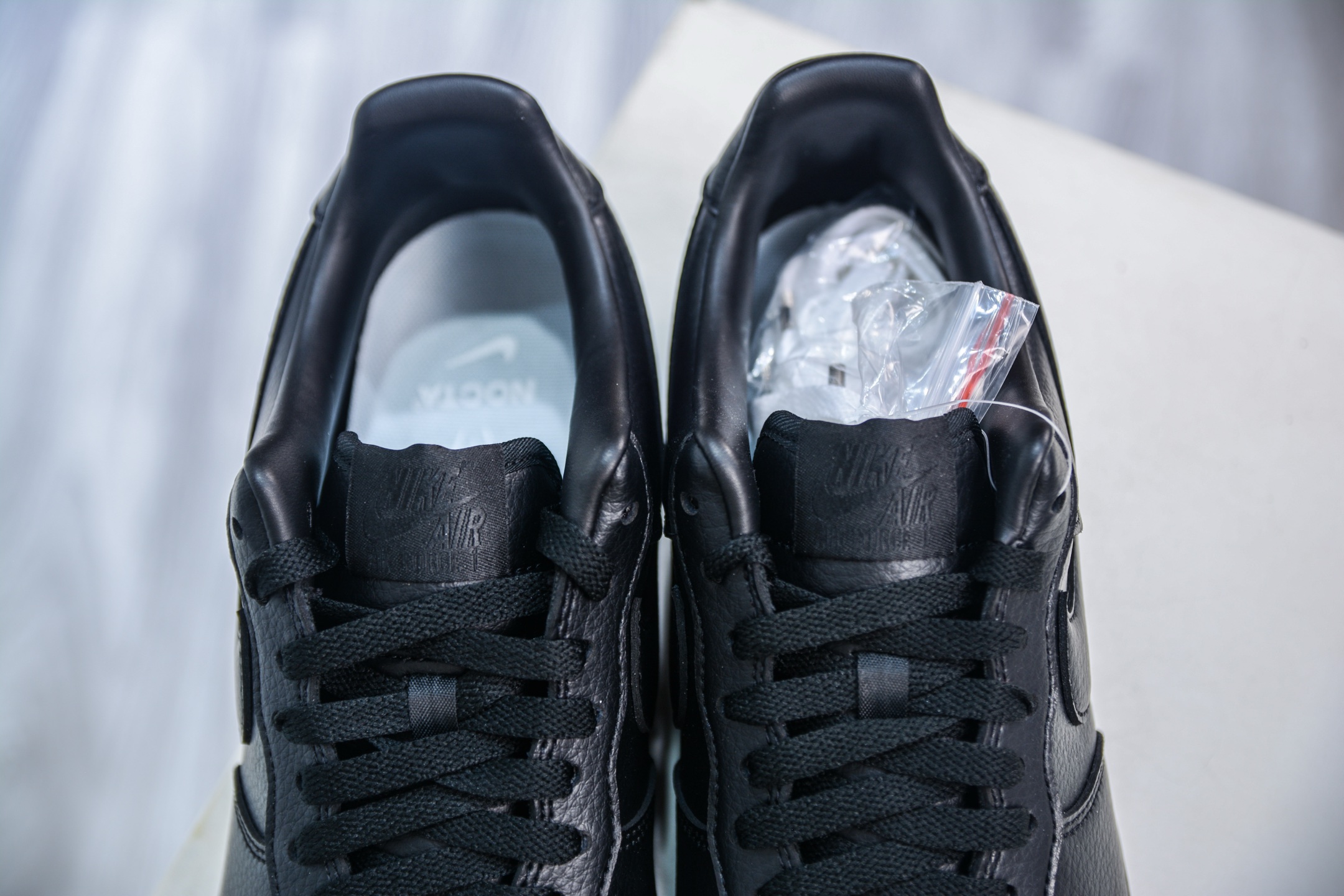 Nike NOCTA x Air Force 1 Drake Collab – All Black Leather Sneakers 8 i1749925436828 6156 0 7