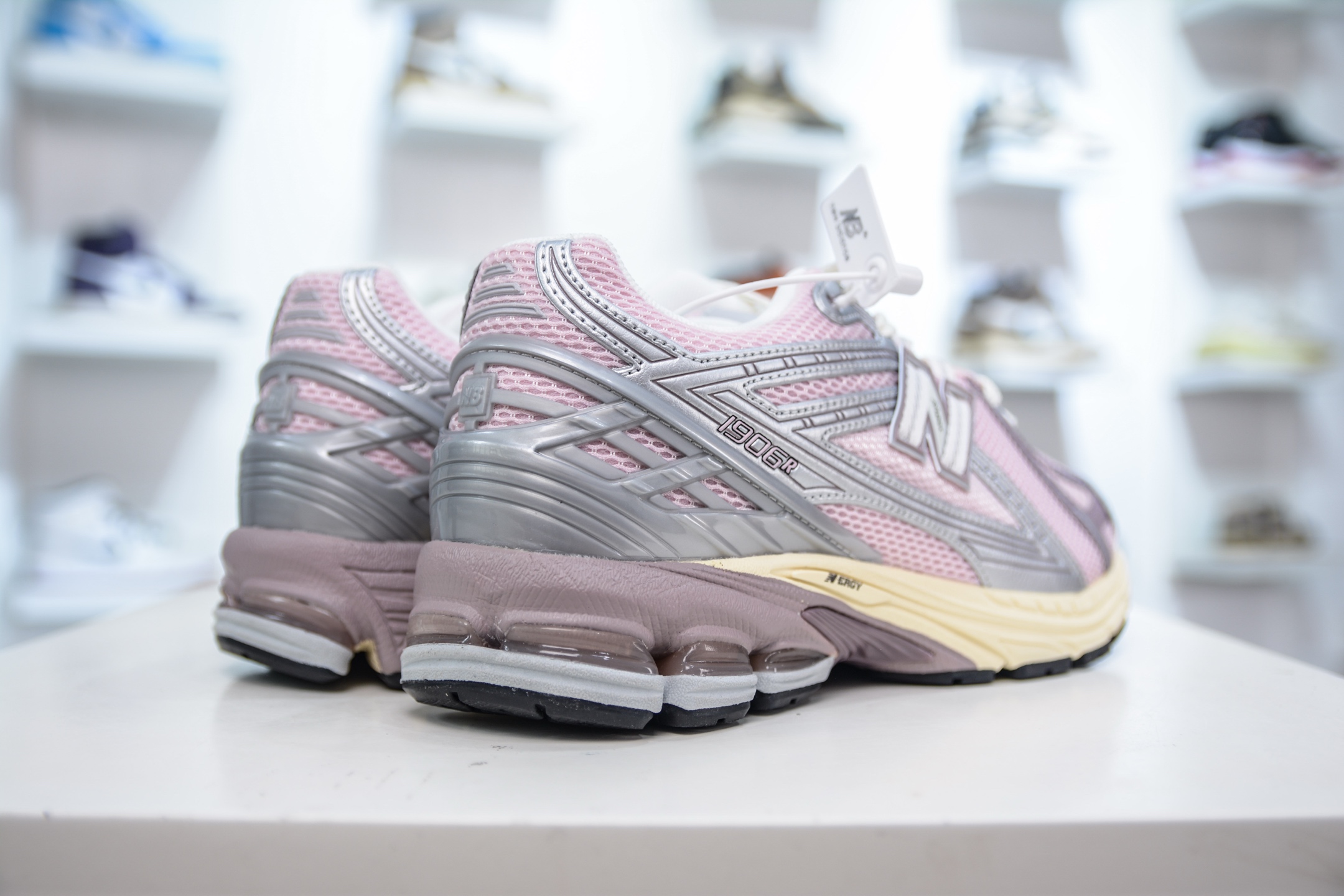 New Balance 2002R Retro Running Shoes - Pink/Silver - M2002RNF 6 i1749925563704 2283 0 5