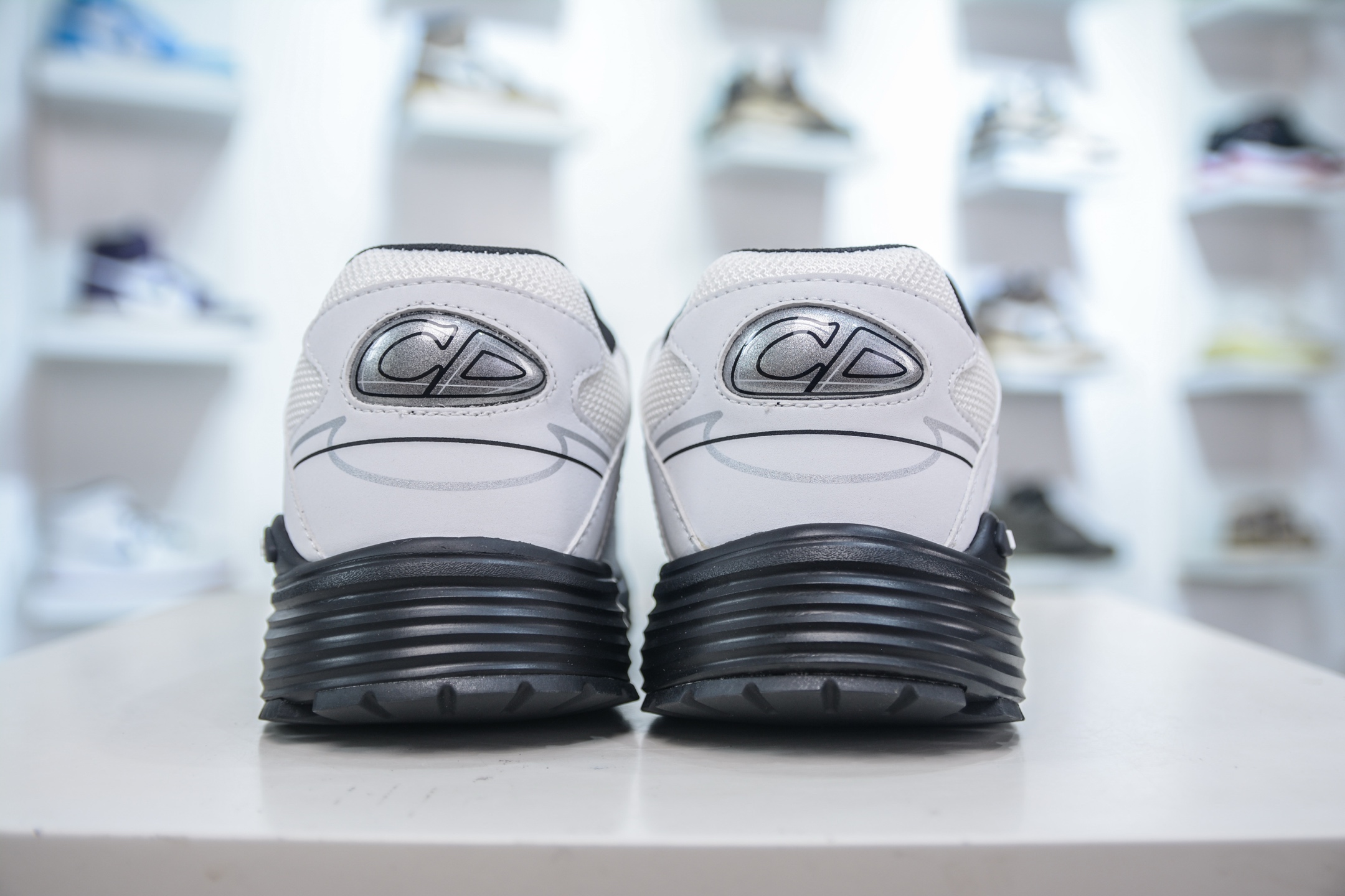 Dior B30 Sneakers White/Black Technical Knit CD30 Reflective Logo 3 i1750090842201 9004 0 1