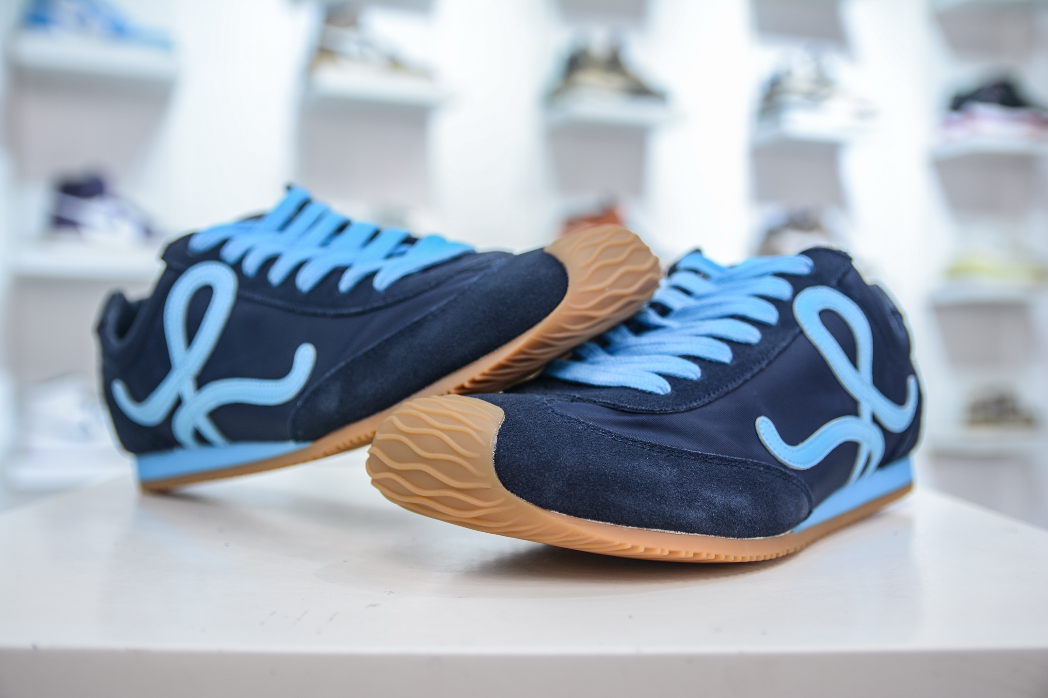Loewe Ballet Runner 2.0 Sneakers: Calfskin, Lace-Up, Round Toe, Low-Top Shoes 5 i1750174923836 6203 0 3