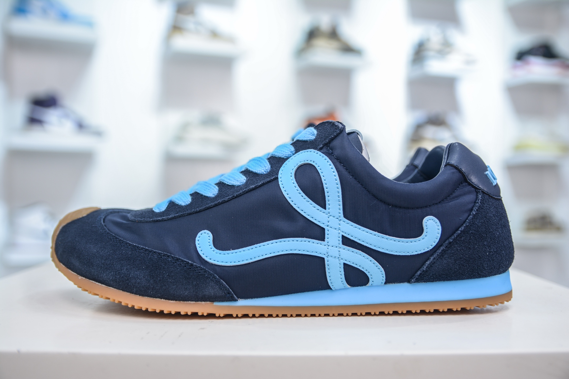 Loewe Ballet Runner 2.0 Sneakers: Calfskin, Lace-Up, Round Toe, Low-Top Shoes 2 i1750174923855 6007 0 0