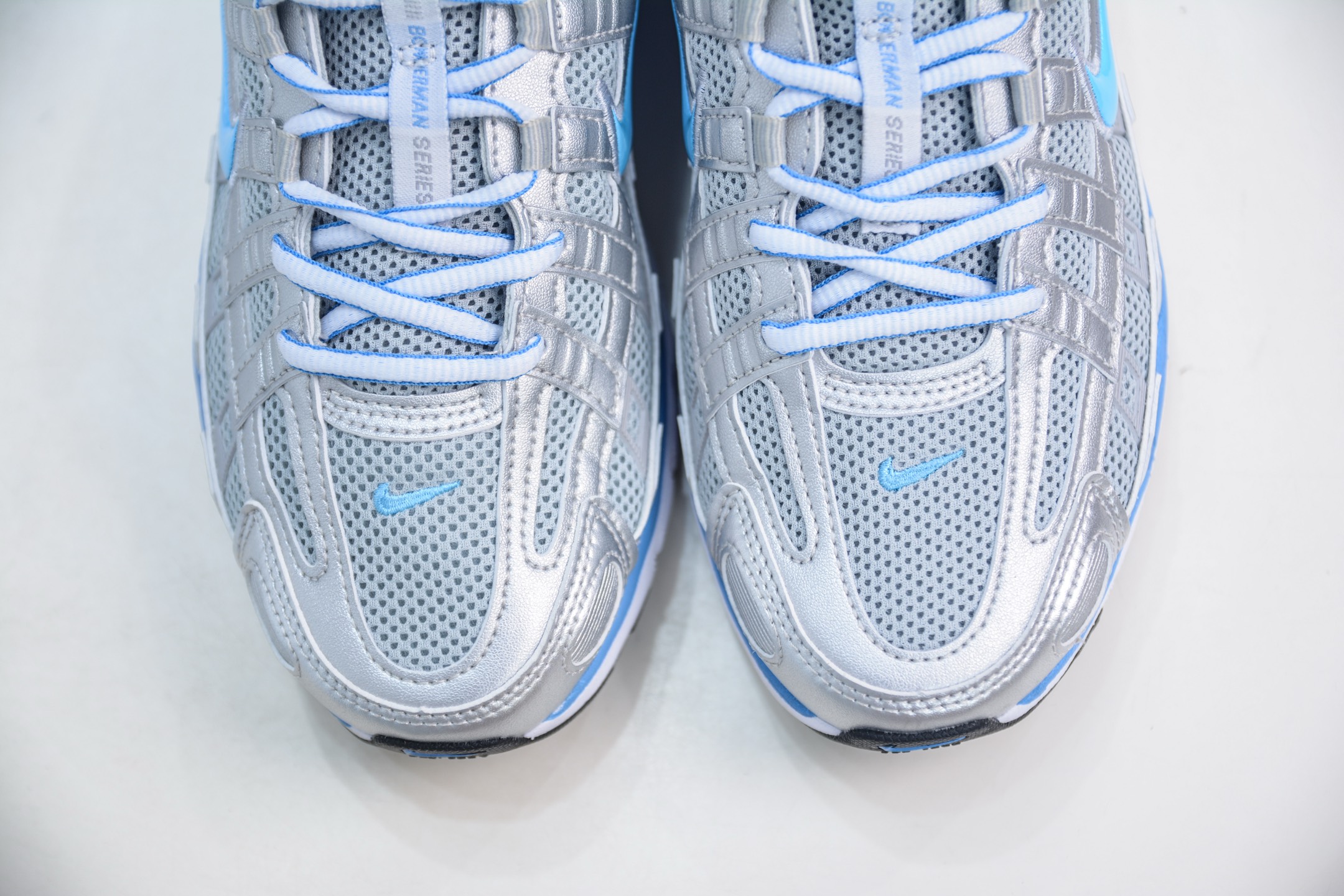 Nike P-6000 Retro Running Shoes - Silver/Blue Comfort Sneakers CD6404-025 10 i1750175098181 8409 0 8