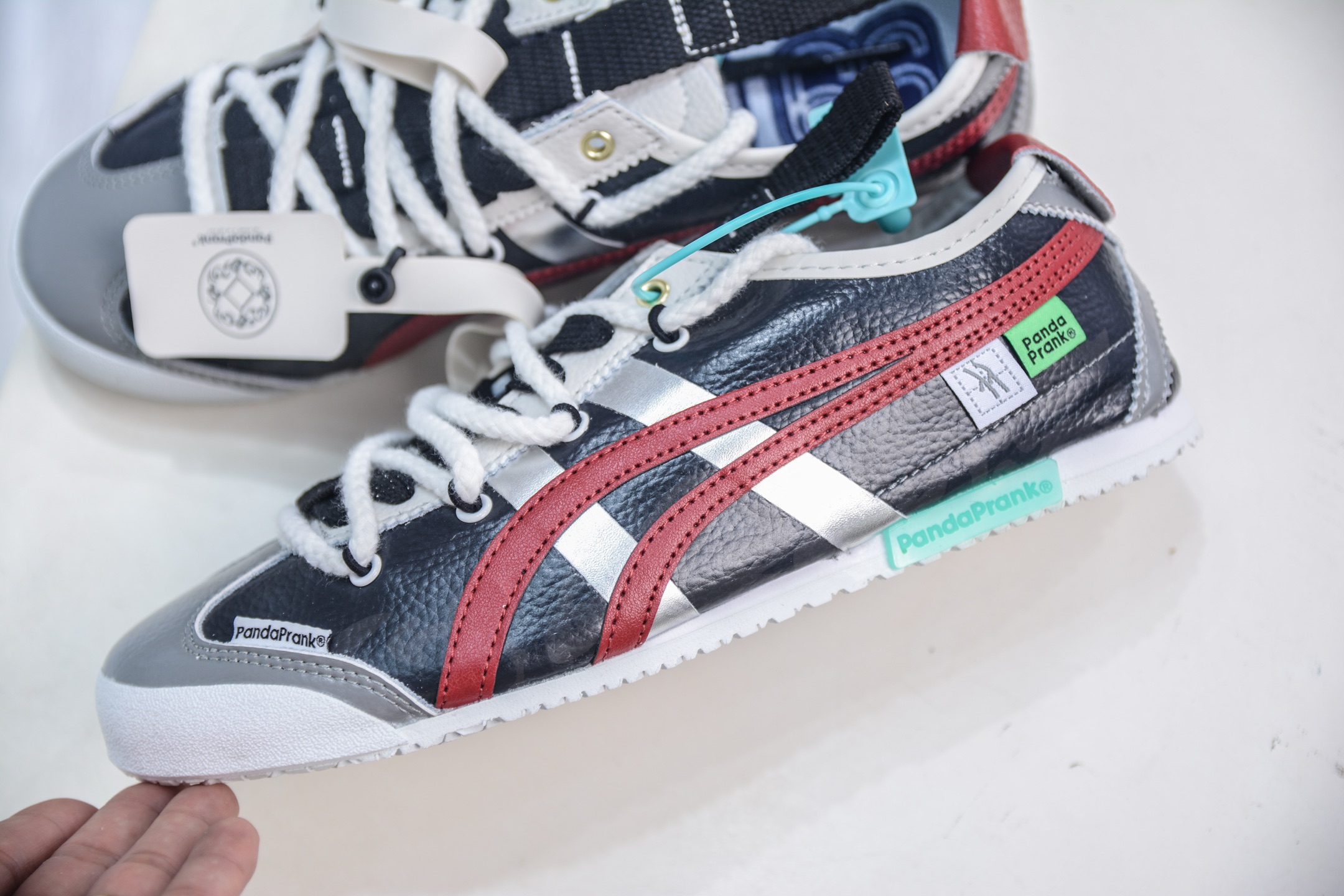 Asics NEXICO 66 Onitsuka Tiger Deconstructed Lace-Up Sneakers 8 i1750278690171 2054 0 6