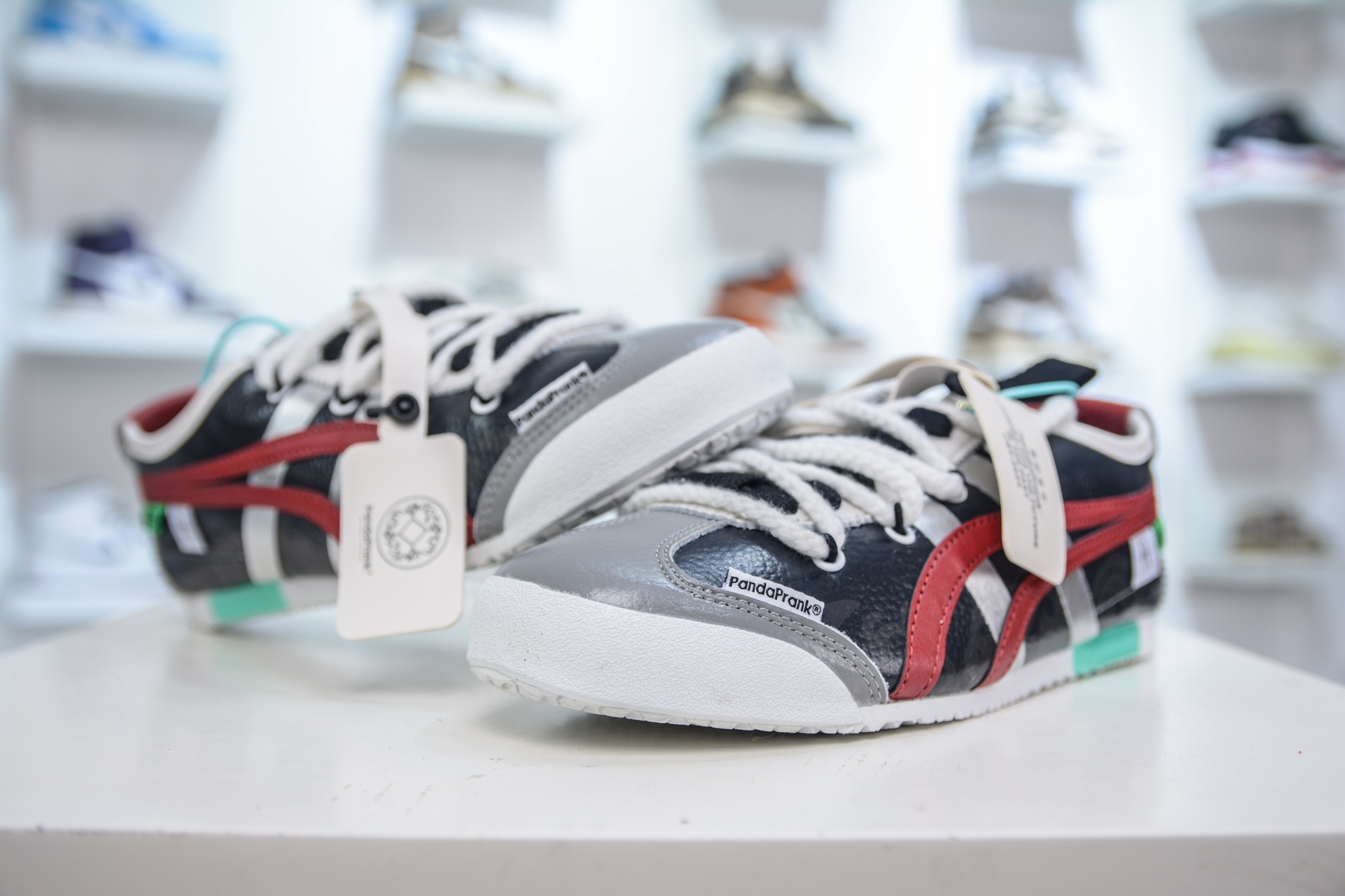 Asics NEXICO 66 Onitsuka Tiger Deconstructed Lace-Up Sneakers 5 i1750278691198 1378 0 3