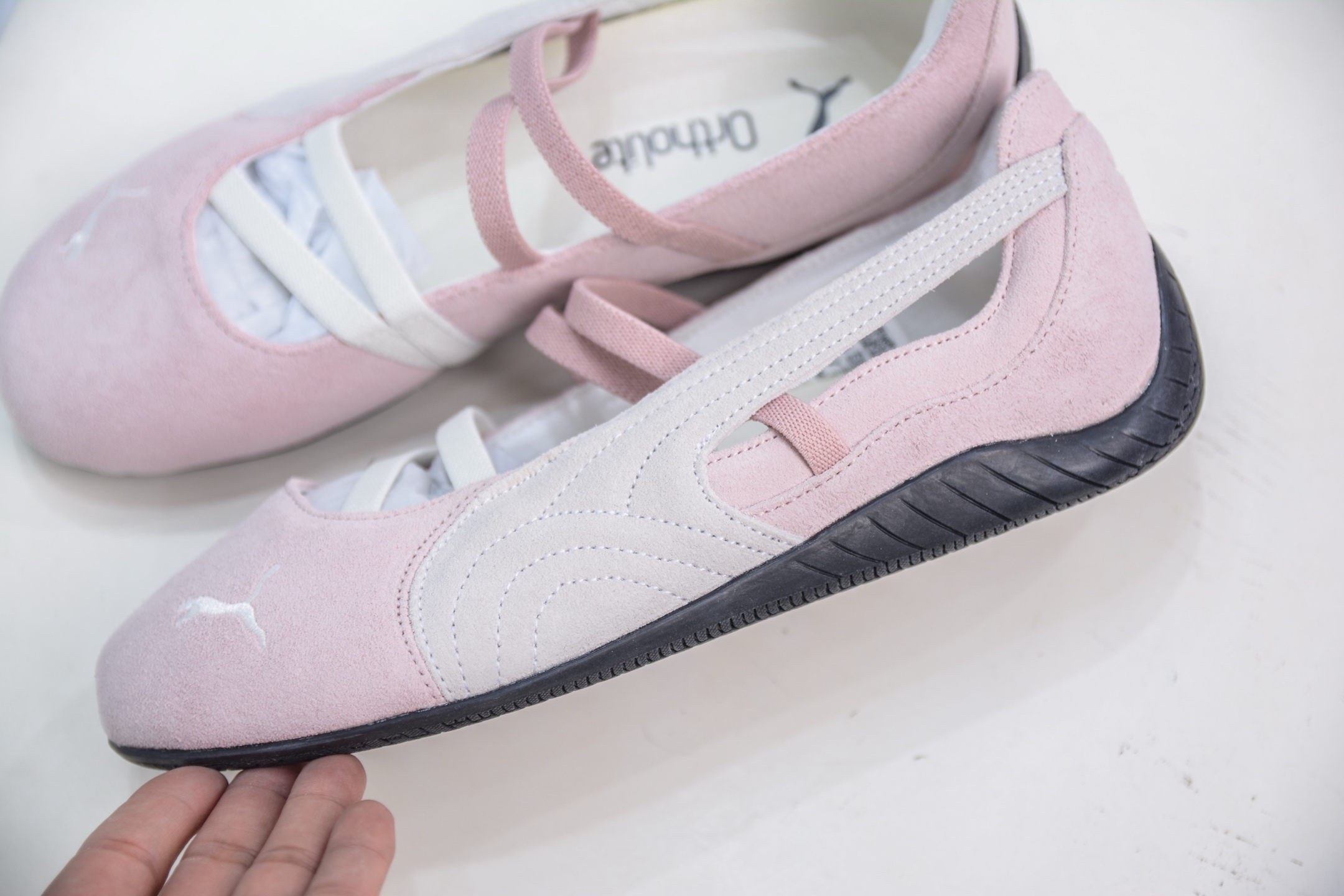 180 TOP纯原 PUMA Speedcat Ballerina 彪马柔软舒适防滑耐磨低帮生活休闲鞋芭蕾舞鞋单鞋玛丽珍鞋 401287-01-Chinese UA Cheap High Quatity Brand Clothes Bags handbags Sneakers wholesale wholesaler seller from China Factory suppliers Fashion Clothing Shoes best Quality Beautiful Price 180 TOP纯原 PUMA Speedcat Ballerina 彪马柔软舒适防滑耐磨低帮生活休闲鞋芭蕾舞鞋单鞋玛丽珍鞋 401287-01