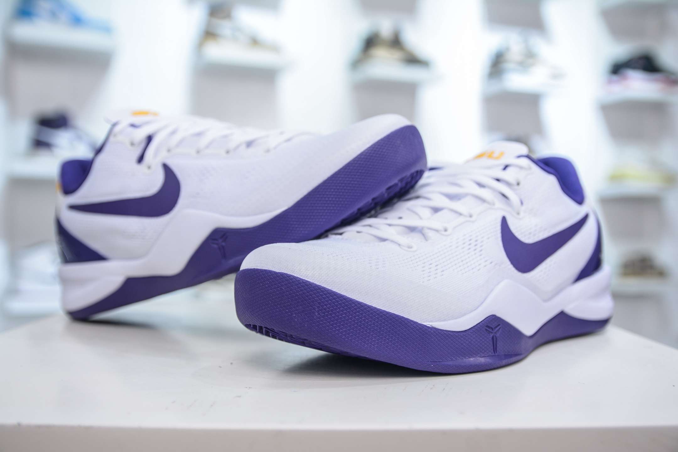 380 TOP纯原 NK Zoom Kobe Ⅷ System 科比8代复刻实战运动低帮文化篮球鞋 湖人白紫 HF7485-001-Chinese UA Cheap High Quatity Brand Clothes Bags handbags Sneakers wholesale wholesaler seller from China Factory suppliers Fashion Clothing Shoes best Quality Beautiful Price 380 TOP纯原 NK Zoom Kobe Ⅷ System 科比8代复刻实战运动低帮文化篮球鞋 湖人白紫 HF7485-001