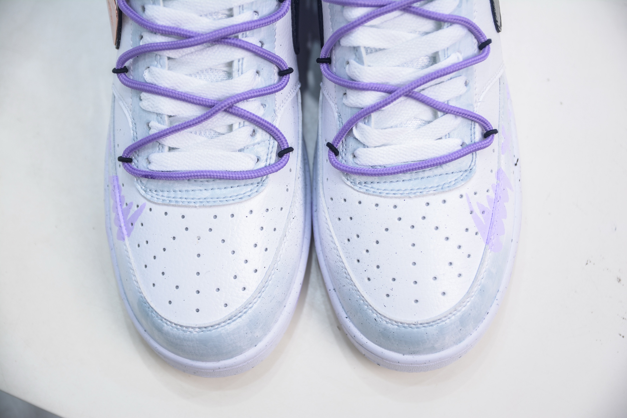 Nike Court Vision Low Graffiti Custom Sneakers - Retro Basketball Style 9 i1750432379742 3799 0 8