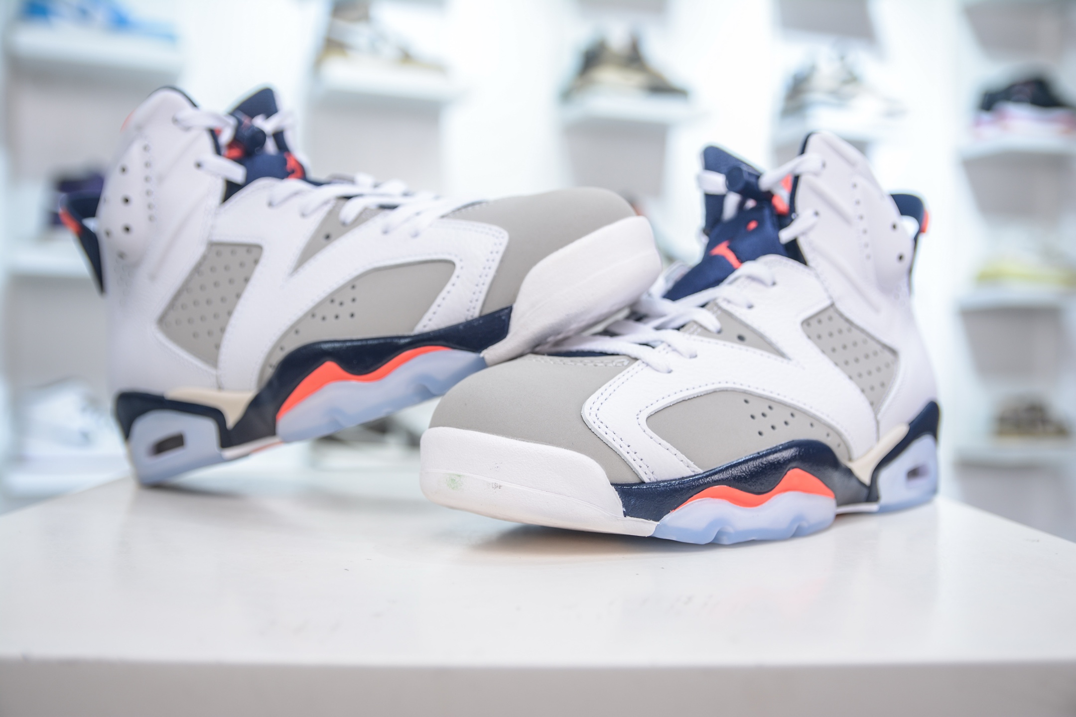 Air Jordan AJ6 ”Tinker” 手稿白蓝红 乔丹AJ6代中帮复古休闲文化篮球鞋 384664-104-莆田鞋,莆田鞋货源,高仿鞋,高仿鞋货源,安福档口,莆田高仿鞋,莆田鞋批发,高仿鞋批发,莆田高仿运动鞋,高仿运动鞋,莆田运动鞋 Air Jordan AJ6 ”Tinker” 手稿白蓝红 乔丹AJ6代中帮复古休闲文化篮球鞋 384664-104