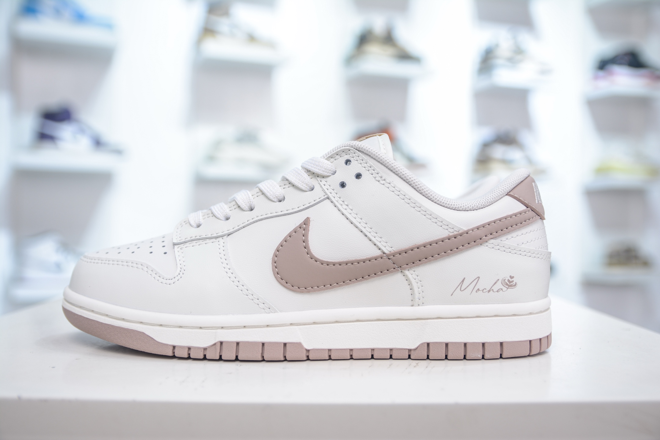 260 YC纯原 Nike Dunk Low 摩卡慕斯 白粉 WG0212-014