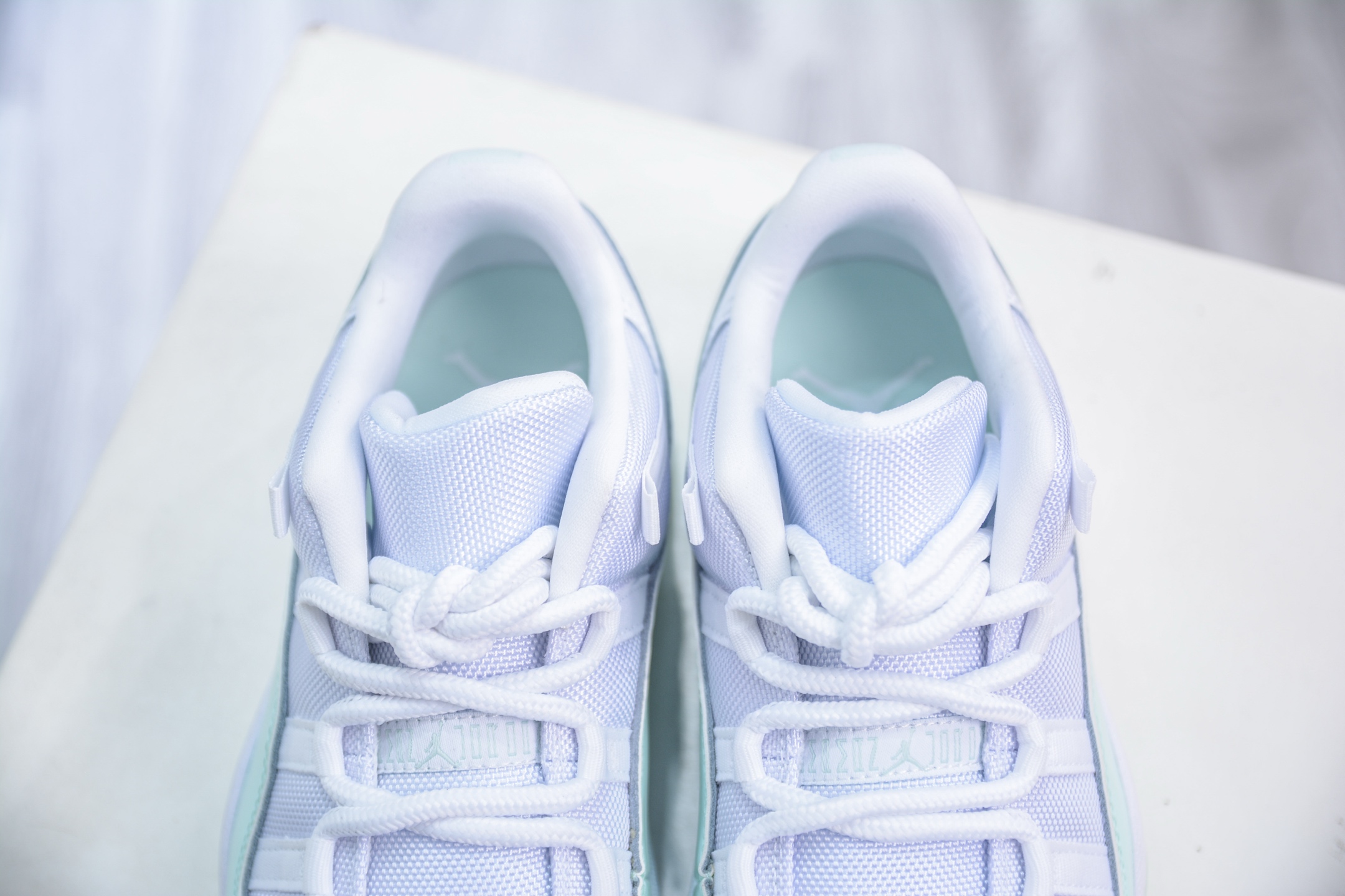 340 Nike Air Jordan 11 Retro Low”Igloo” 白薄荷绿 低帮运动文化篮球鞋 AH7860-103