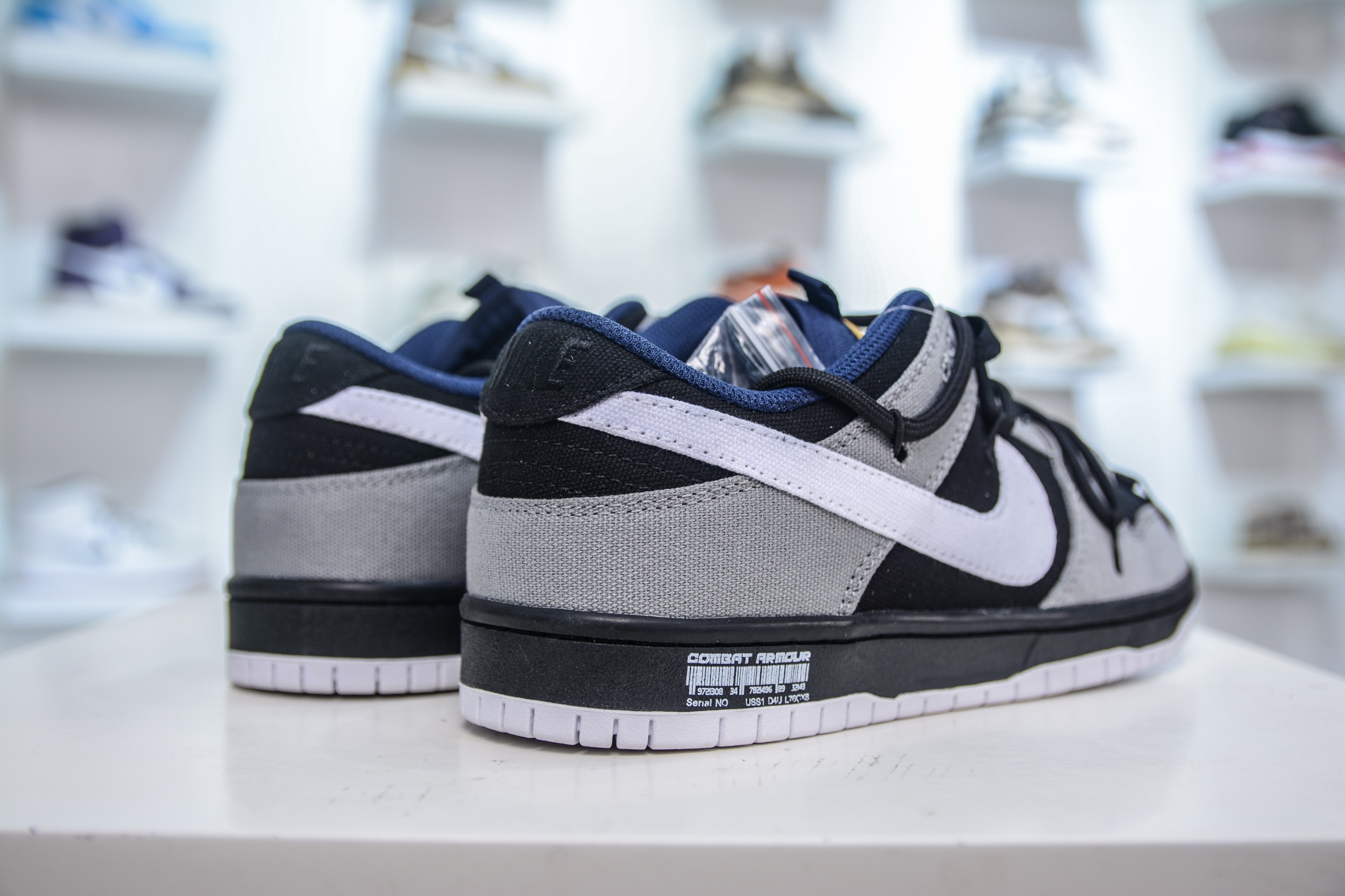 200 NK SB Dunk Low 解构绑带 陨石 荒漠废土 灰黑 DX6775-400