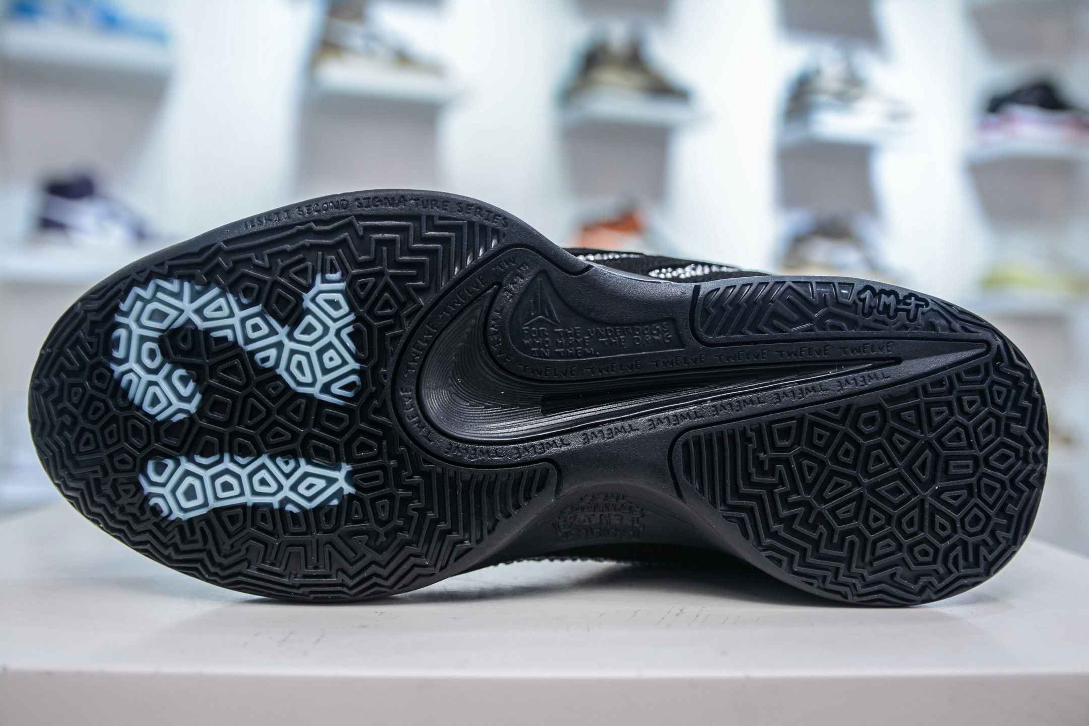 290 灭世纯原 Swarovski/施华洛世奇 x NK Ja 2 Scratch EP 莫兰特二代 联名黑色 颠覆革新 IB3860-001