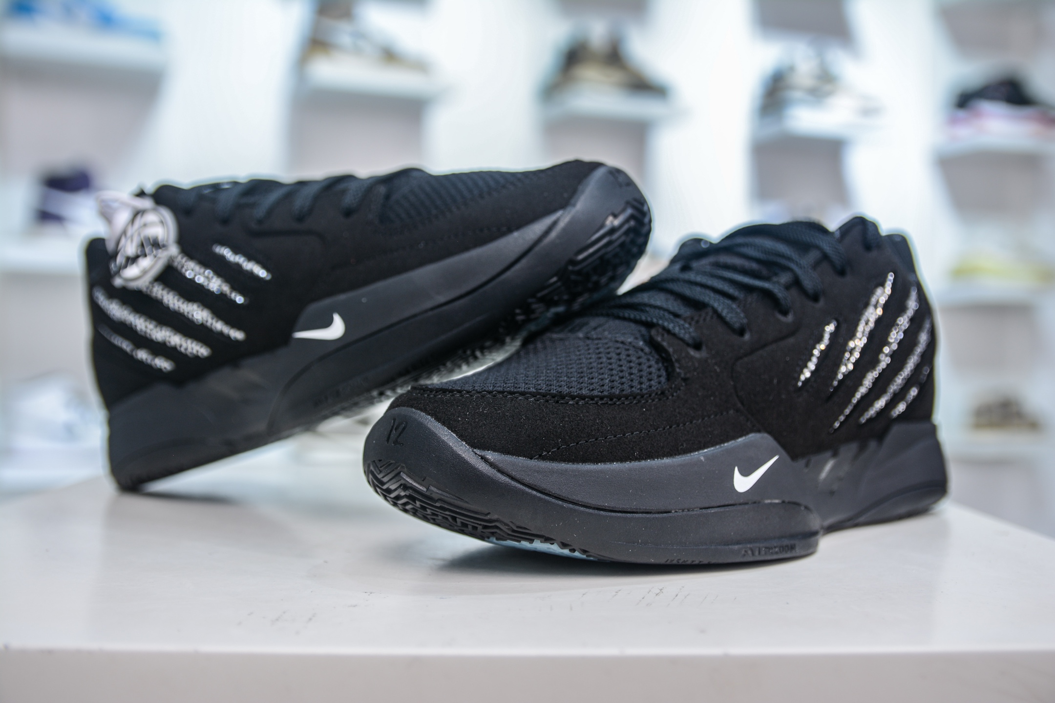 290 灭世纯原 Swarovski/施华洛世奇 x NK Ja 2 Scratch EP 莫兰特二代 联名黑色 颠覆革新 IB3860-001