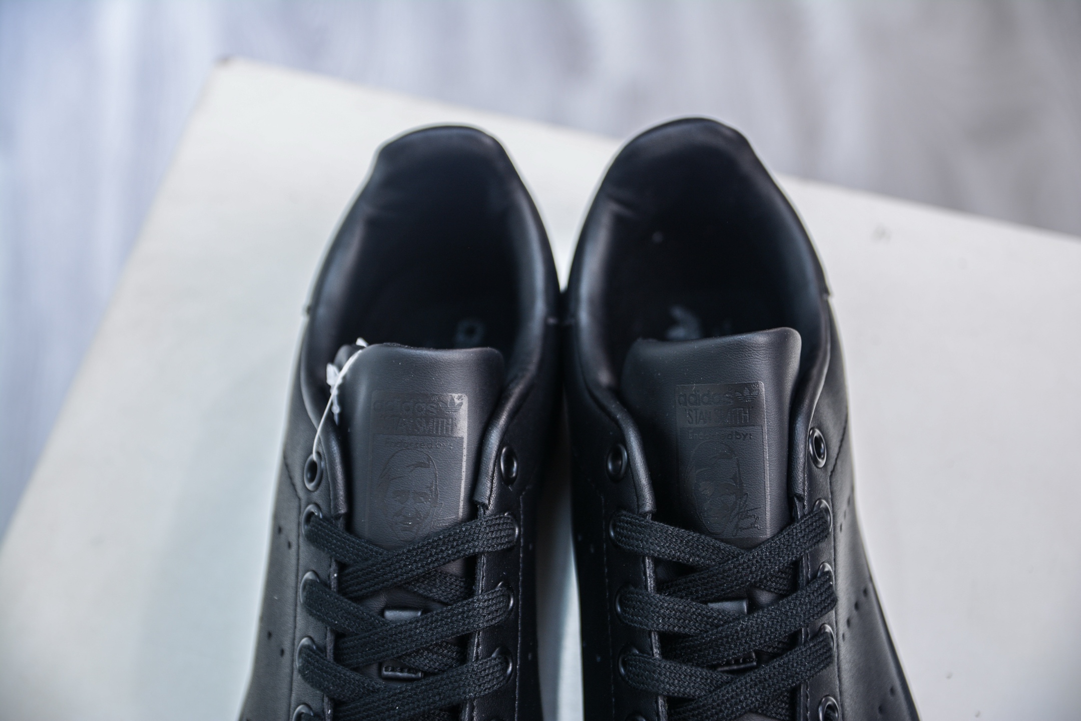 Adidas Originals Stan Smith All Black Leather Retro Casual Sneakers Shoes 9 i1750692180030 7370 0 7