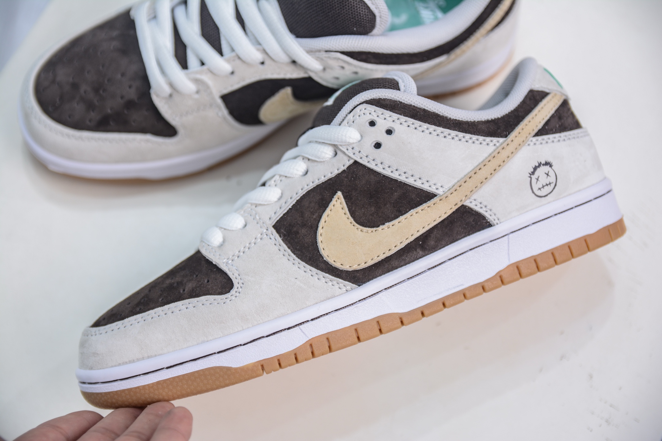 Nike SB Dunk Low 'Coffee Boy' Brown Suede Sneakers - HF3704-001 Style 7 i1750692304747 5443 0 6