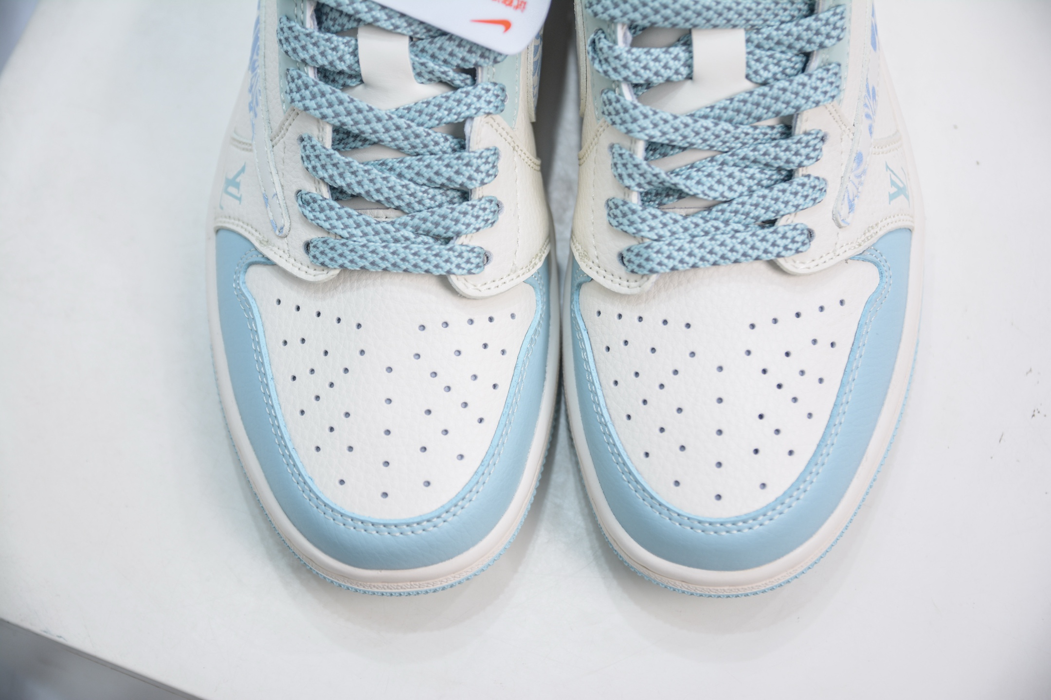 TS x Air Jordan 1 Low Louis Vuitton Collab - Cream/Blue, All Sizes! 9 i1750692445690 9576 0 8