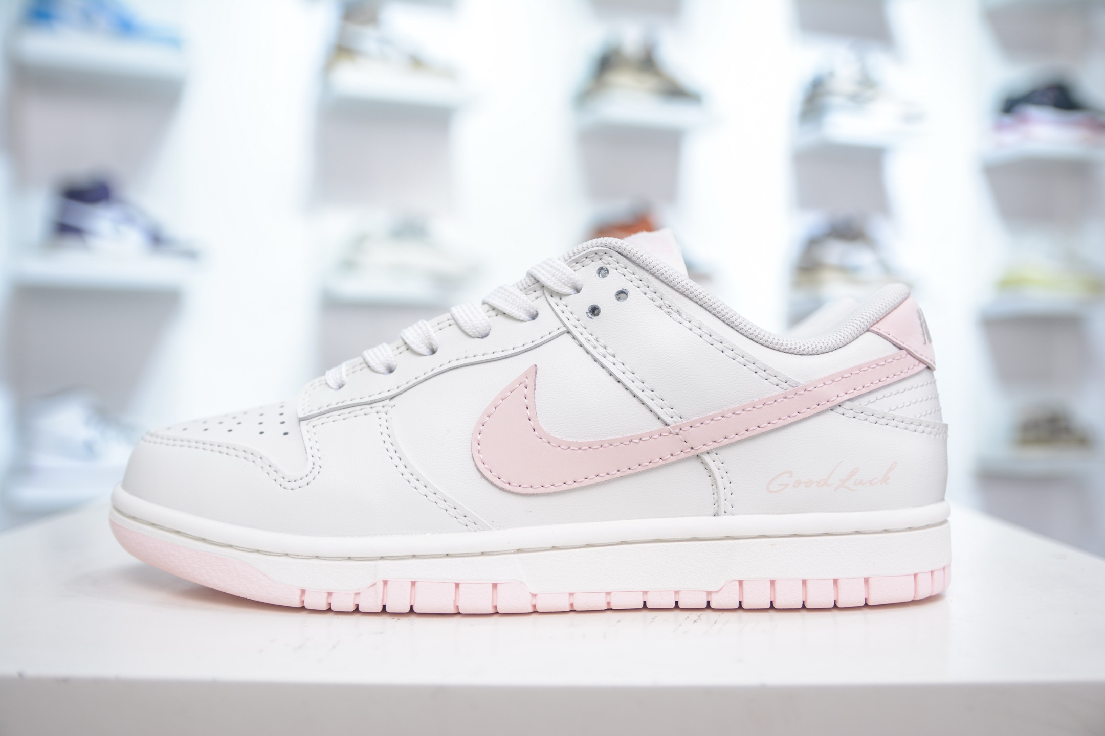 Nike Dunk Low 'Sakura Haze' Women's Shoes - White/Pink,Good Luck ,Size 35.5-40 2 i1750692765642 7991 0 0