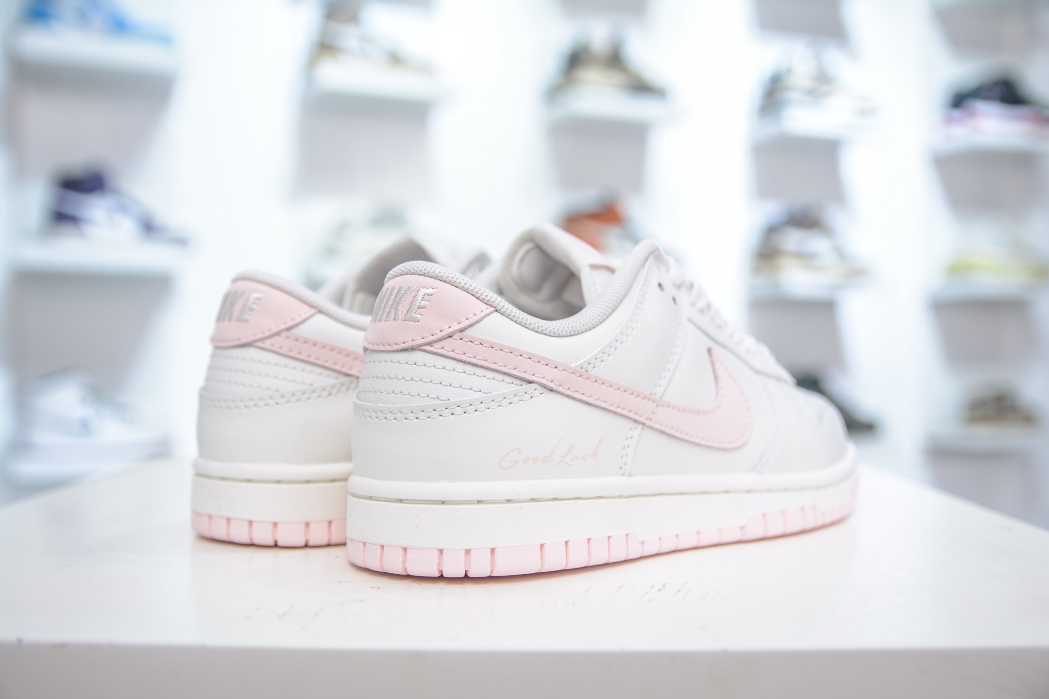 Nike Dunk Low 'Sakura Haze' Women's Shoes - White/Pink,Good Luck ,Size 35.5-40 7 i1750692765678 6263 0 5