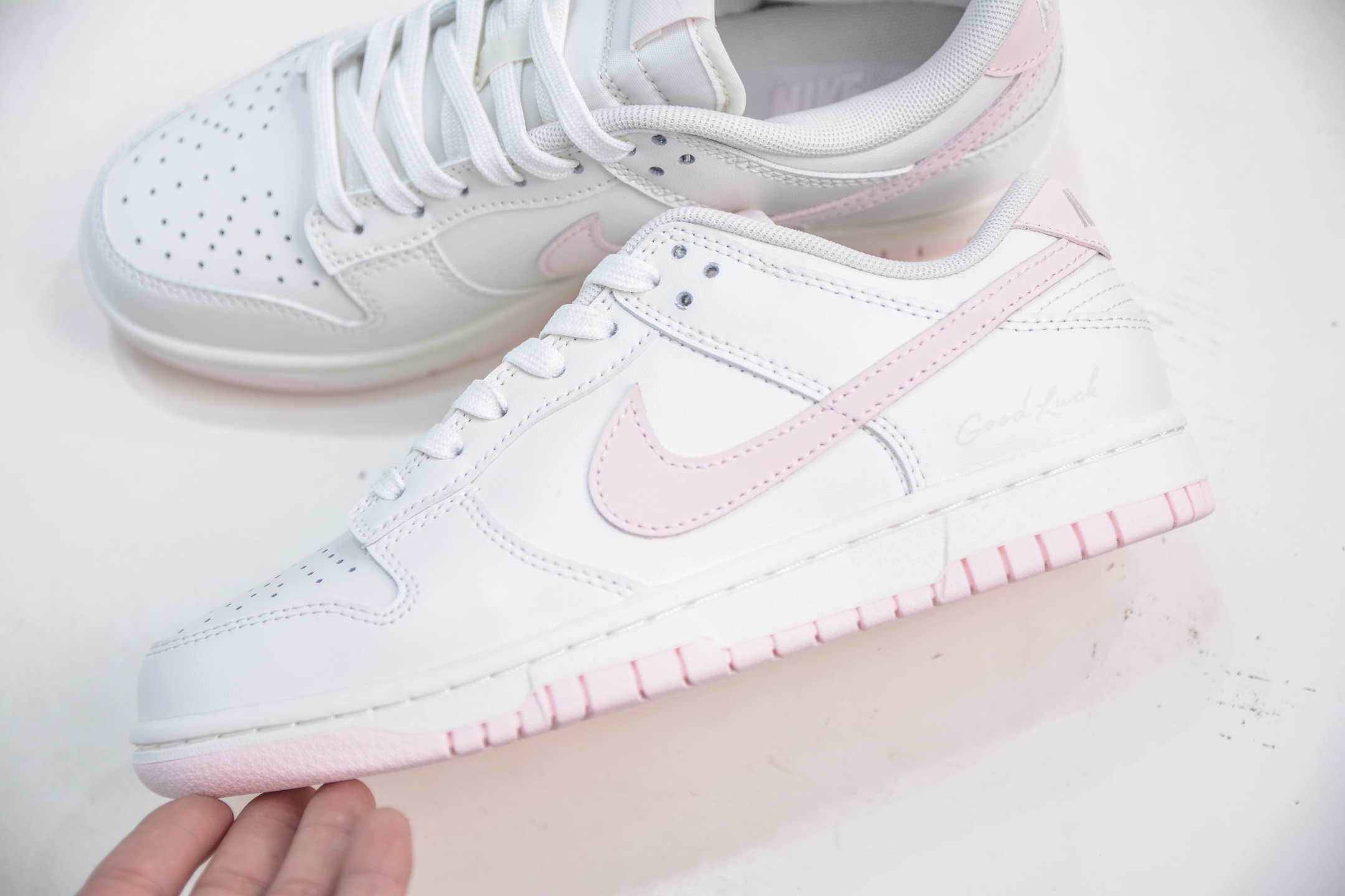 Nike Dunk Low 'Sakura Haze' Women's Shoes - White/Pink,Good Luck ,Size 35.5-40 8 i1750692765714 5825 0 6