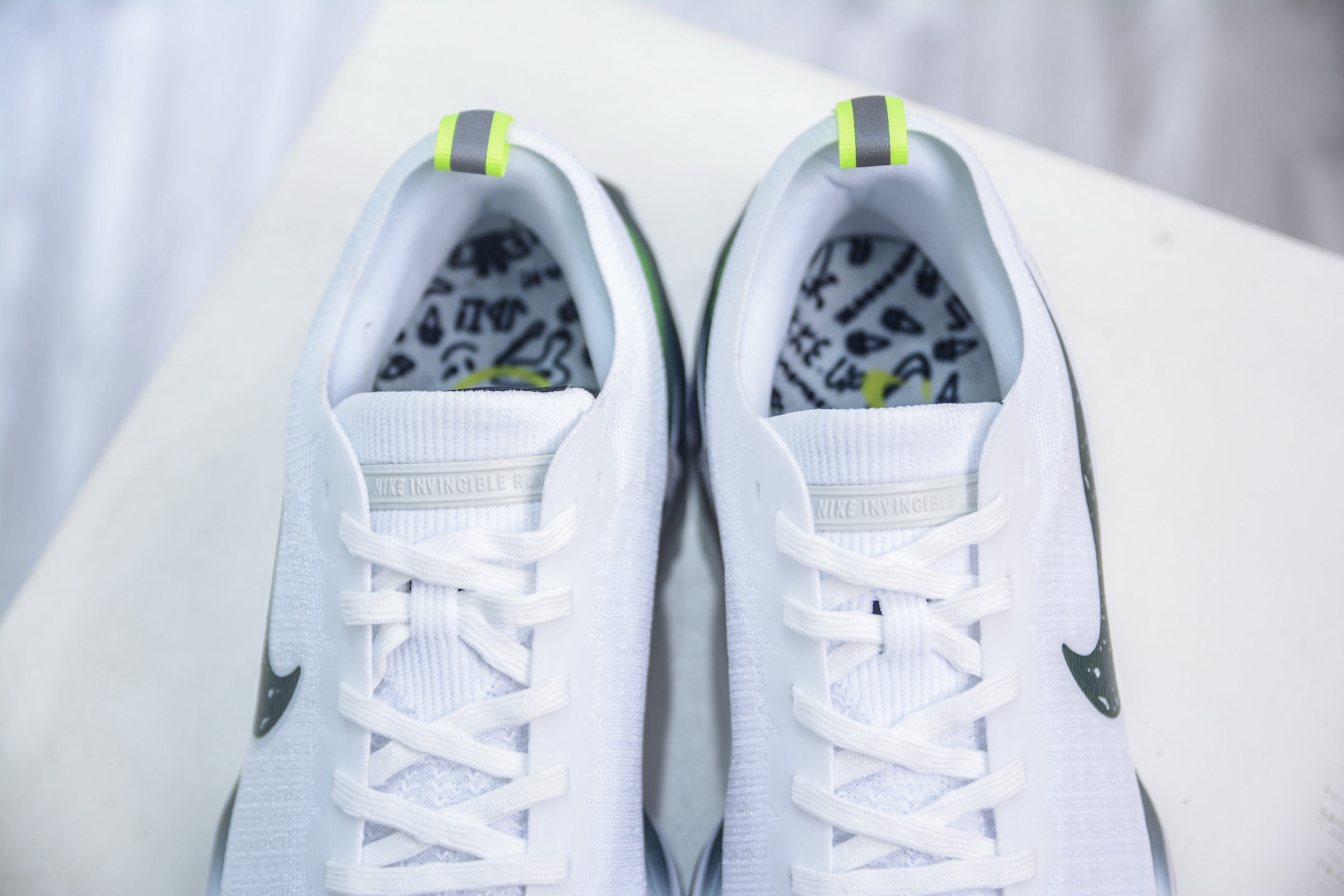 Nike ZoomX Invincible Run Flyknit 3 Running Shoes FZ4018-100 - White/Green 9 i1750693008958 9905 0 7