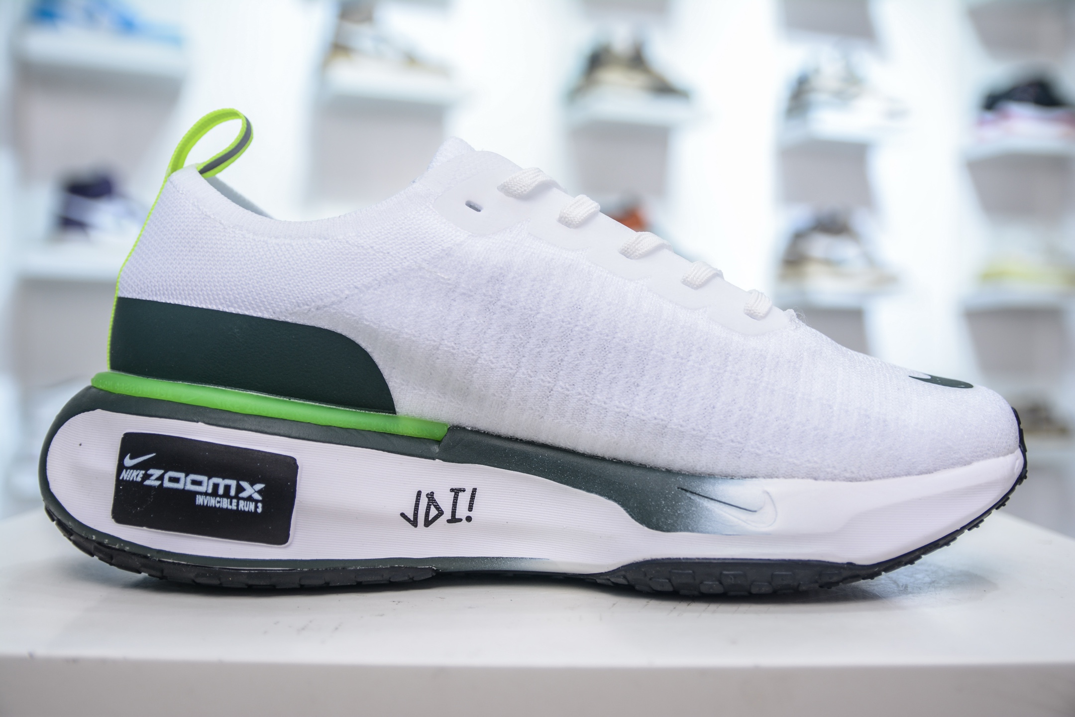 Nike ZoomX Invincible Run Flyknit 3 Running Shoes FZ4018-100 - White/Green 4 i1750693010144 3566 0 2