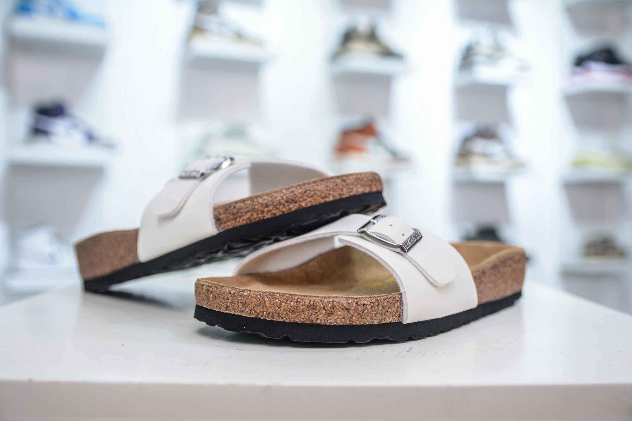 Birkenstock Milano Sandal - White, Adjustable Strap, Cork Footbed - All Sizes 5 i1750860637999 6013 0 3