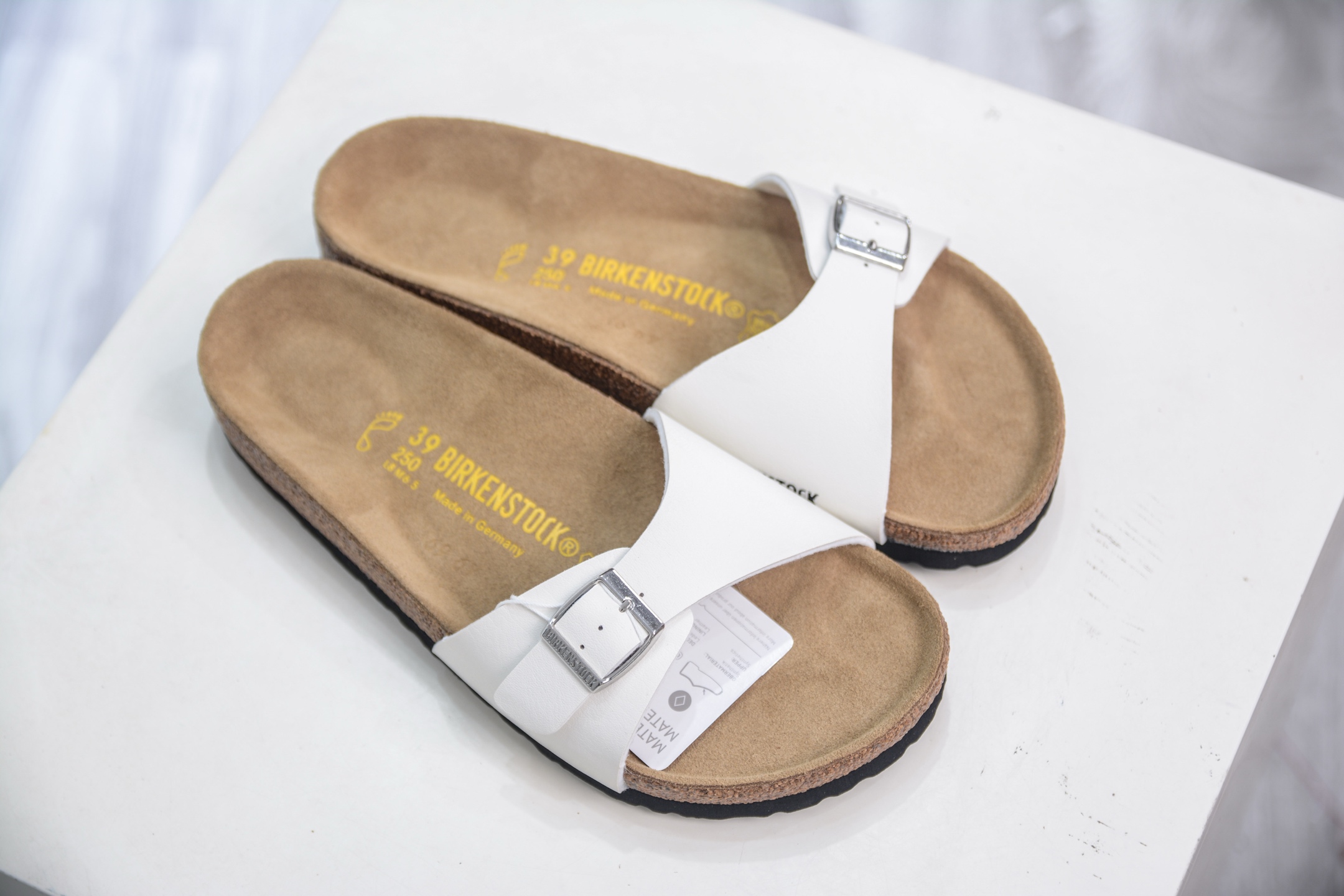 Birkenstock Milano Sandal - White, Adjustable Strap, Cork Footbed - All Sizes 8 i1750860638003 2415 0 6