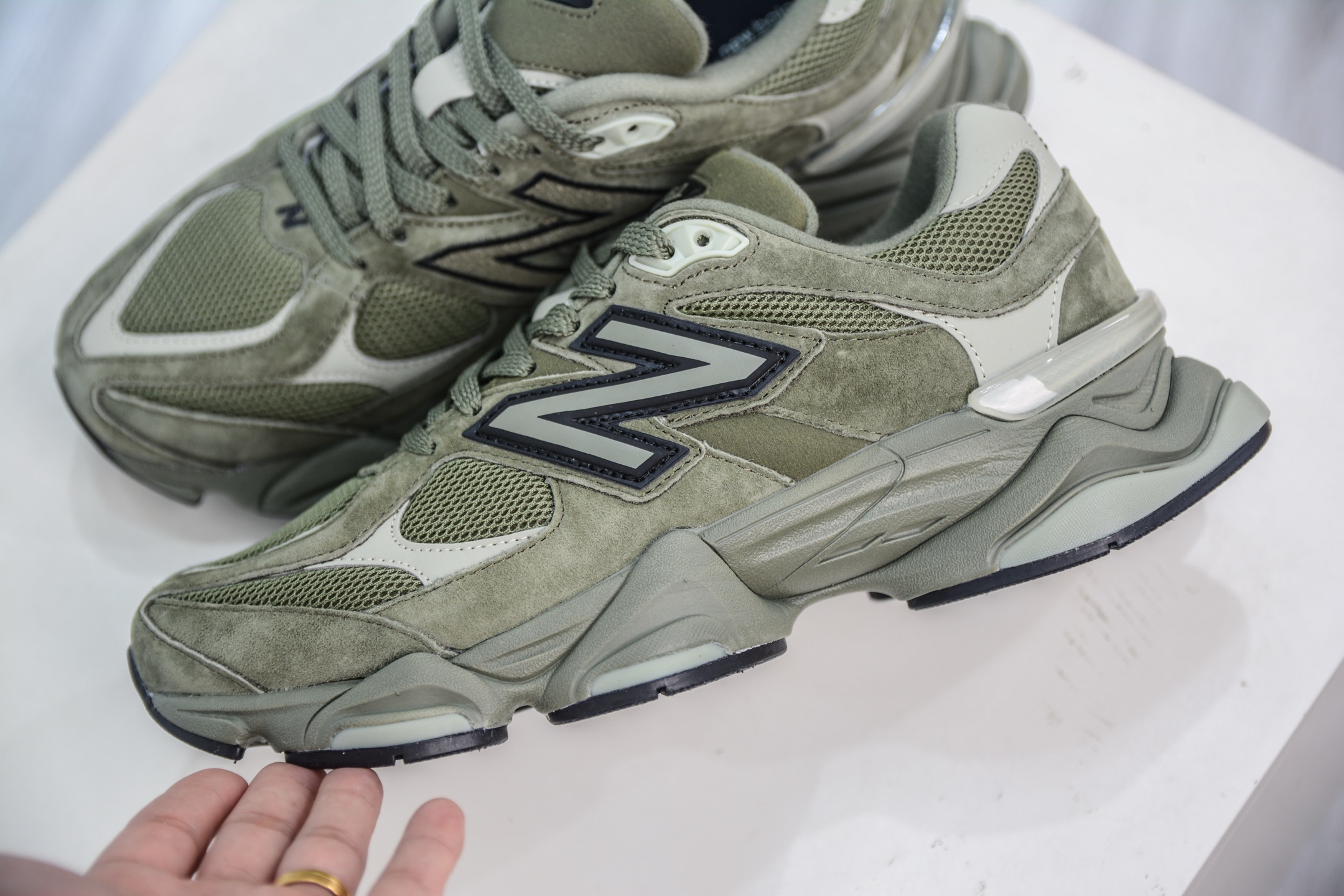 New Balance Joe Freshgoods 9060 Olive Green Sneakers Premium Quality 8 i1750861507756 7387 0 6