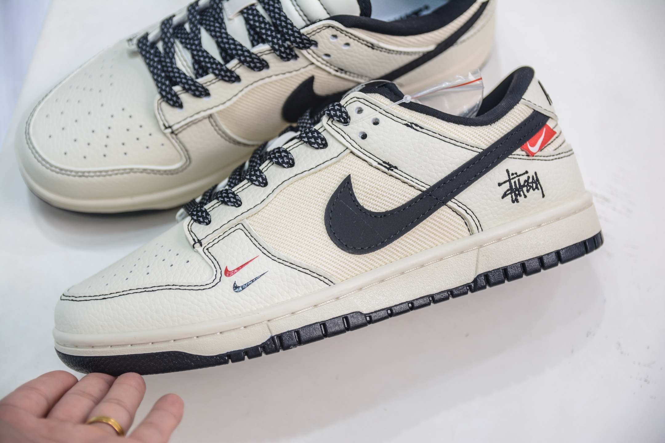 280 Nike SB Dunk Low x Stussy 斯图西联名-黑白织布 SC9207-425-Chinese UA Cheap High Quatity Brand Clothes Bags handbags Sneakers wholesale wholesaler seller from China Factory suppliers Fashion Clothing Shoes best Quality Beautiful Price 280 Nike SB Dunk Low x Stussy 斯图西联名-黑白织布 SC9207-425