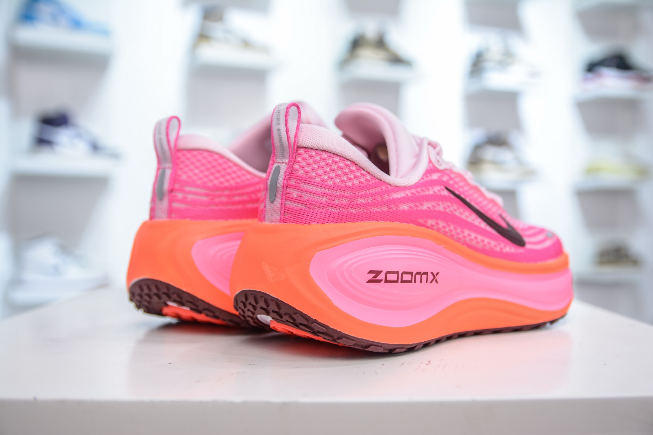 Nike Air Zoom Vomero PLUS Running Shoes - Pink - Size 36-40 - HV8154 604 6 i1751037850011 5067 0 5