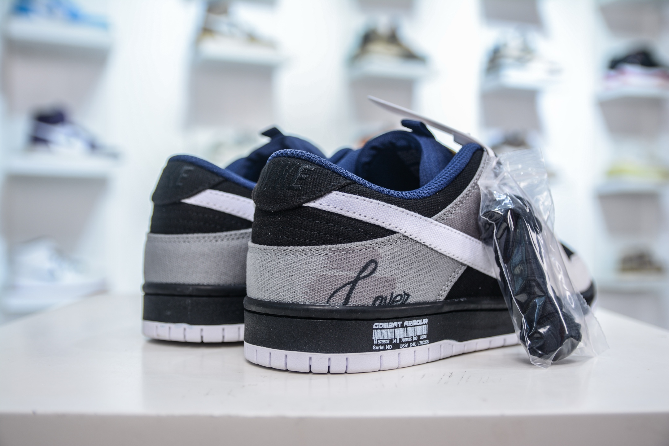 Nike SB Dunk Low Blue Grey Canvas Affordable King DX6775-400 Sneakers 6 i1751038088641 3767 0 5