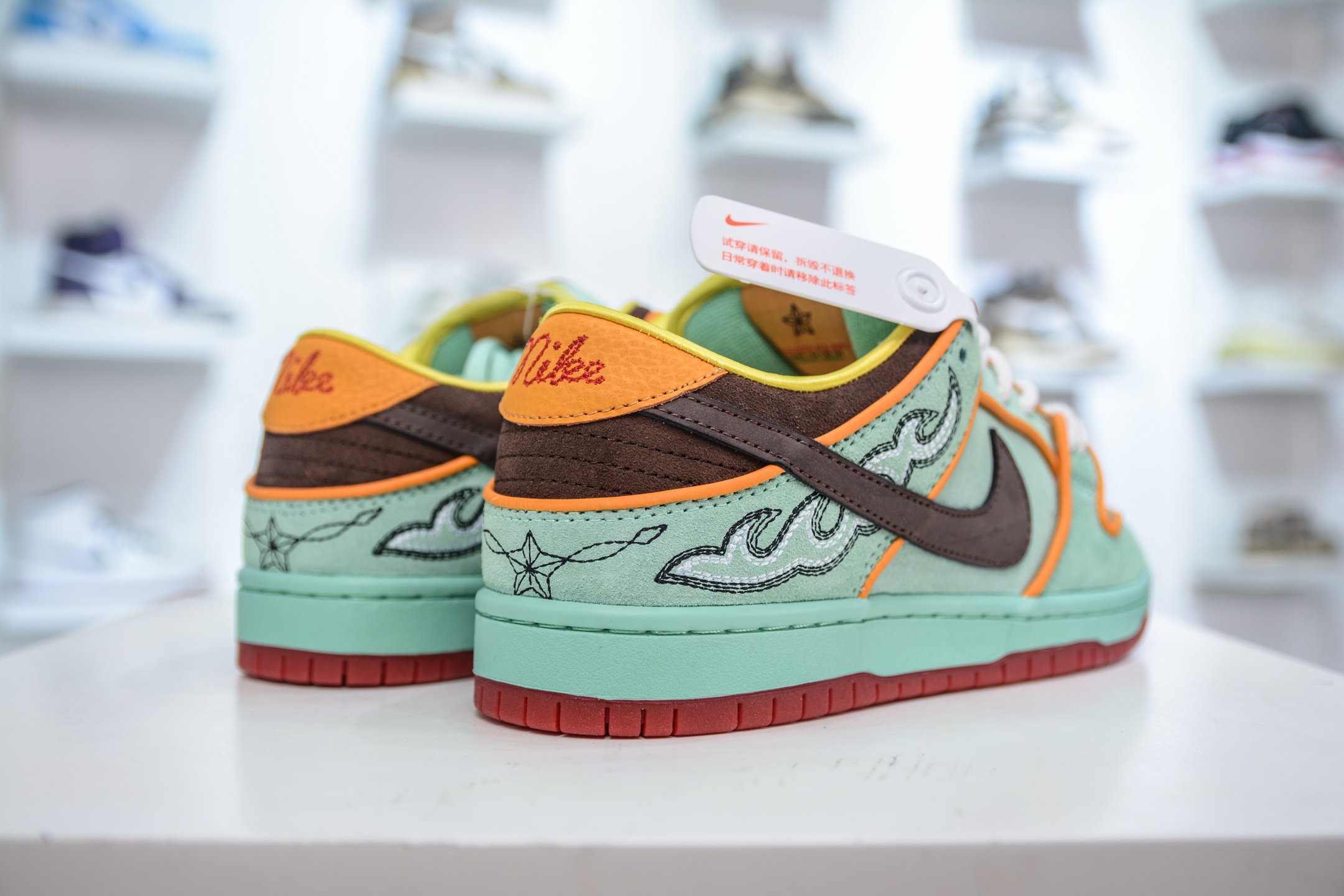 Nike SB Dunk Low "Shenron" Green Casual Fashion Sneakers HF3058-300 7 i1751038505487 8102 0 5