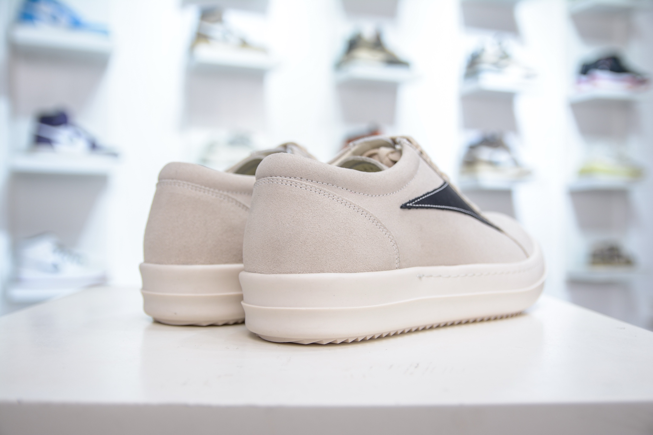 Rick Owens RO Low-Top Casual Sneakers Suede Leather Fashion Shoes, Beige, Sizes 38-46 6 i1751128150991 1696 0 5