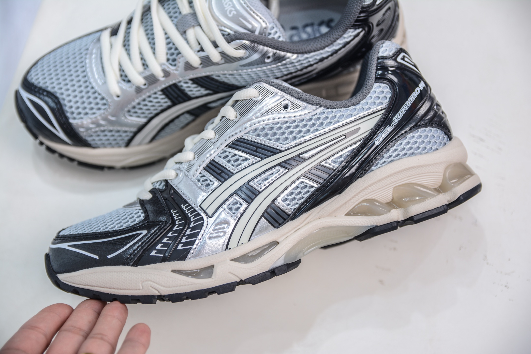 ASICS Gel Kayano 14 Monaco Blue Black Lightweight Running Shoes - Size 36-45 7 i1751128496578 3014 0 6