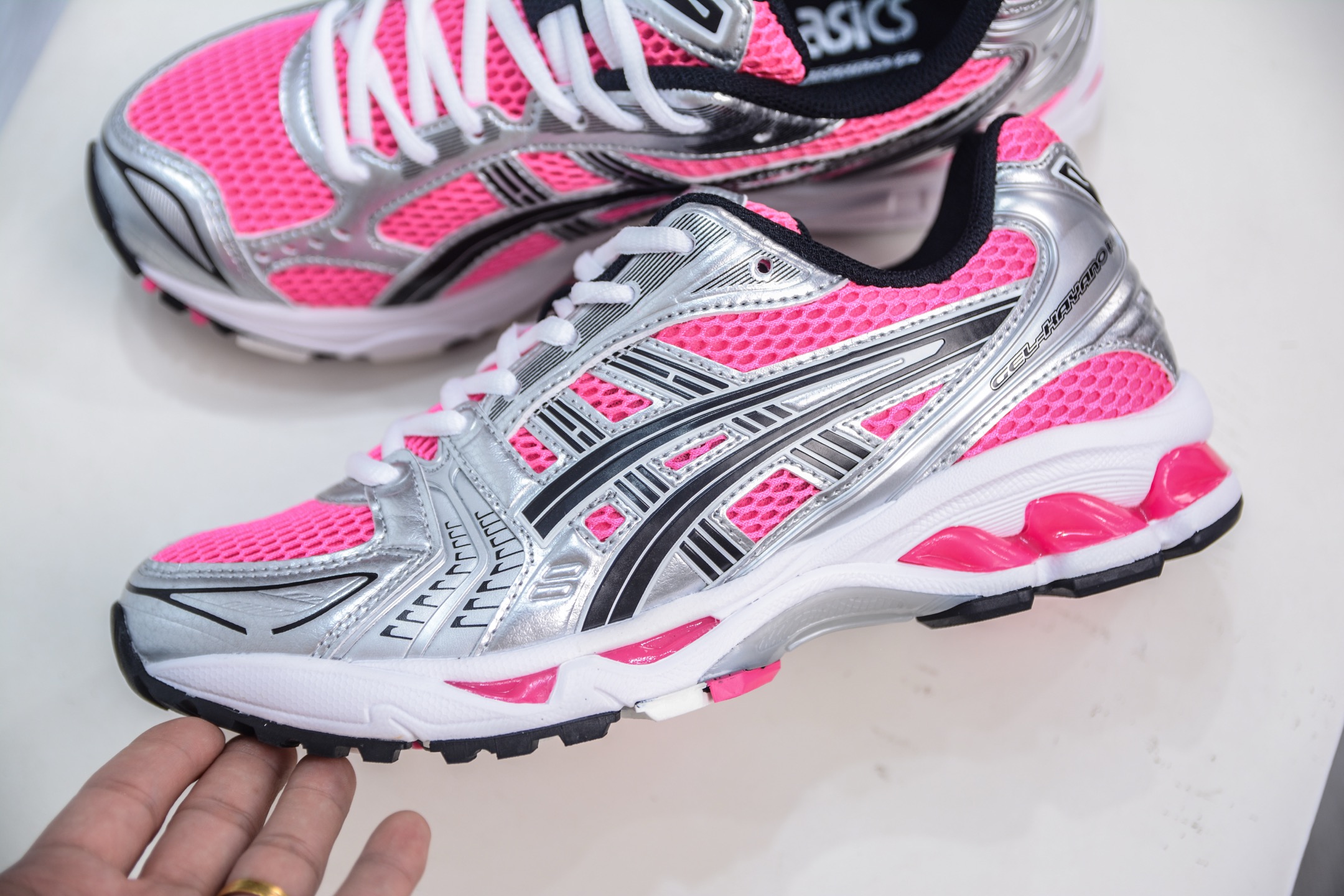 Asics Gel-Kayano 14 Monaco Blue Black Running Shoes - Lightweight & Cushioned 7 i1751128555332 484 0 6