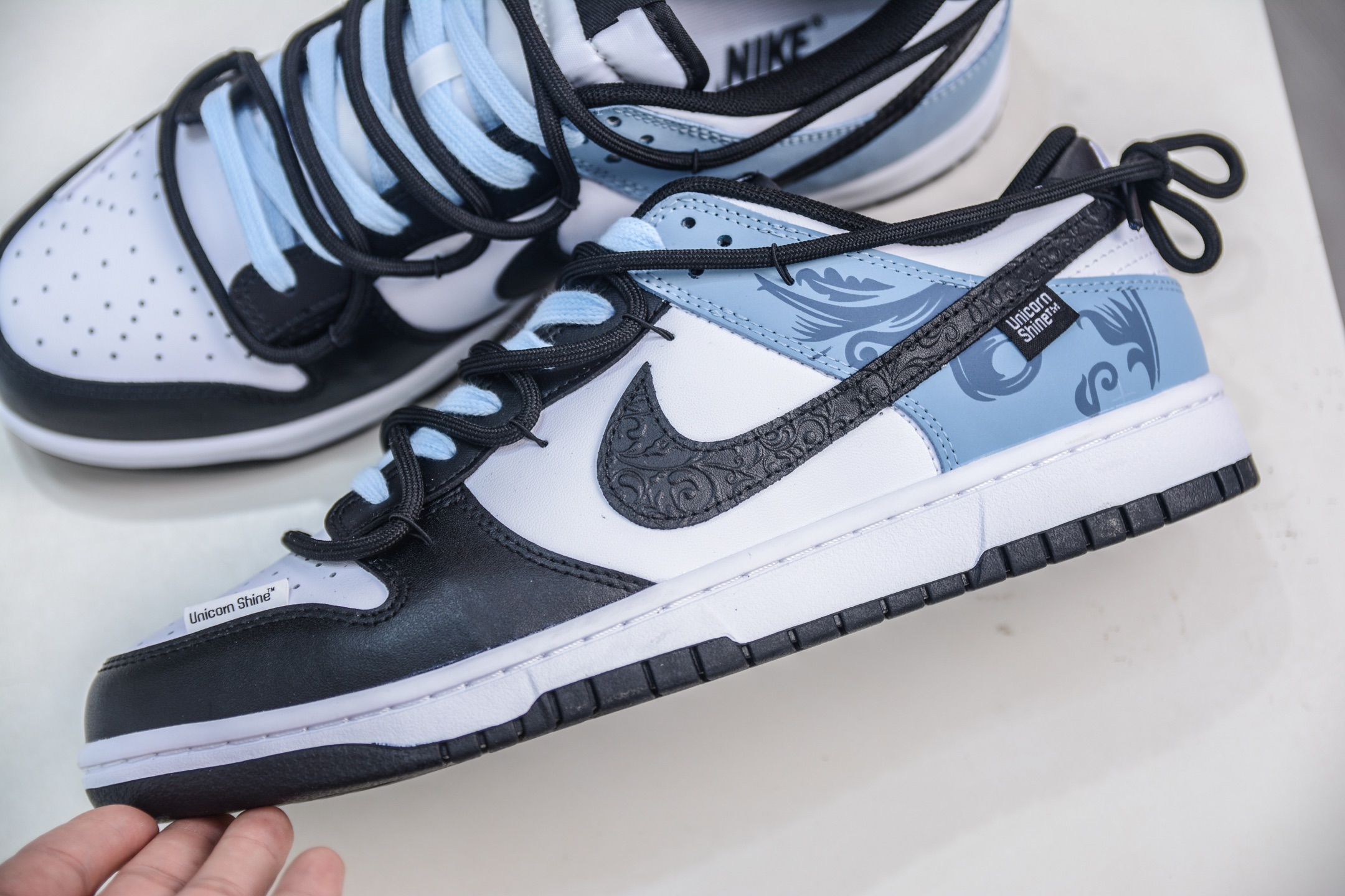 280 优势主推好价 YC纯原 Nike Dunk Low 山海经 赢鱼 黑白蓝 DD1503-101-Chinese UA Cheap High Quatity Brand Clothes Bags handbags Sneakers wholesale wholesaler seller from China Factory suppliers Fashion Clothing Shoes best Quality Beautiful Price 280 优势主推好价 YC纯原 Nike Dunk Low 山海经 赢鱼 黑白蓝 DD1503-101