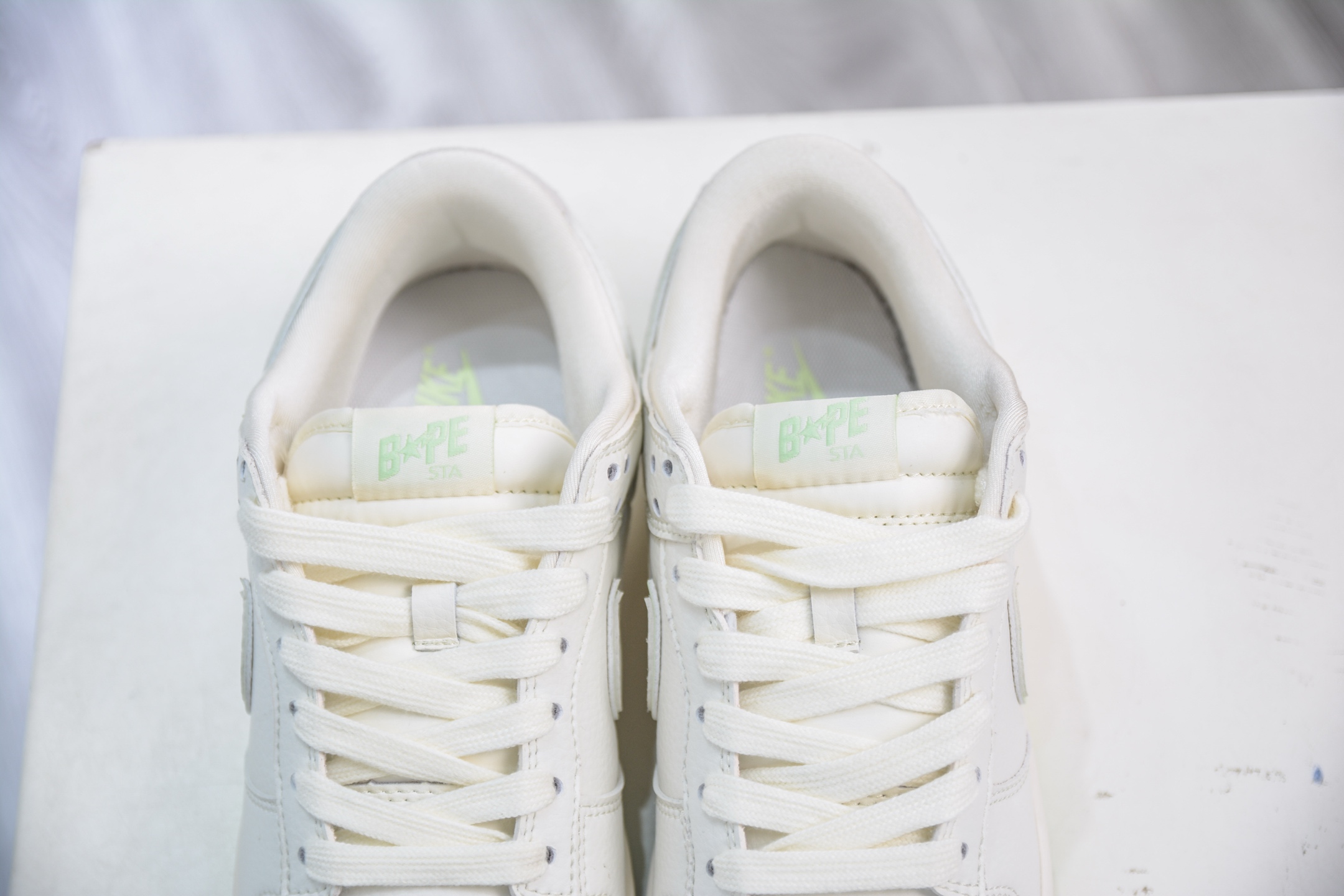 Nike SB Dunk Low x BAPE Collab – Cream/Green, Original Materials 8 i1751295460299 6639 0 7