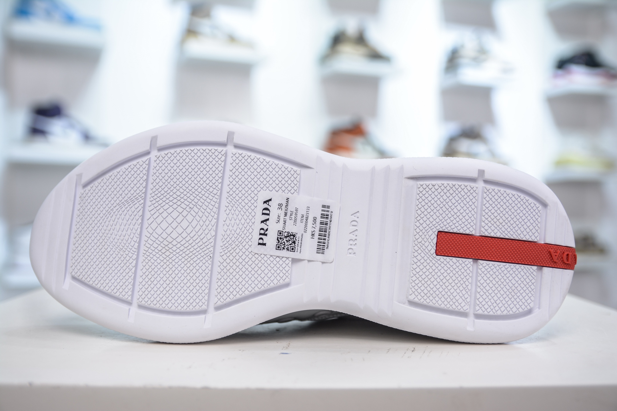 Prada Trainer Sneakers - Italian Leather, Comfortable, Original Box Included 5 i1751295742550 201 0 4