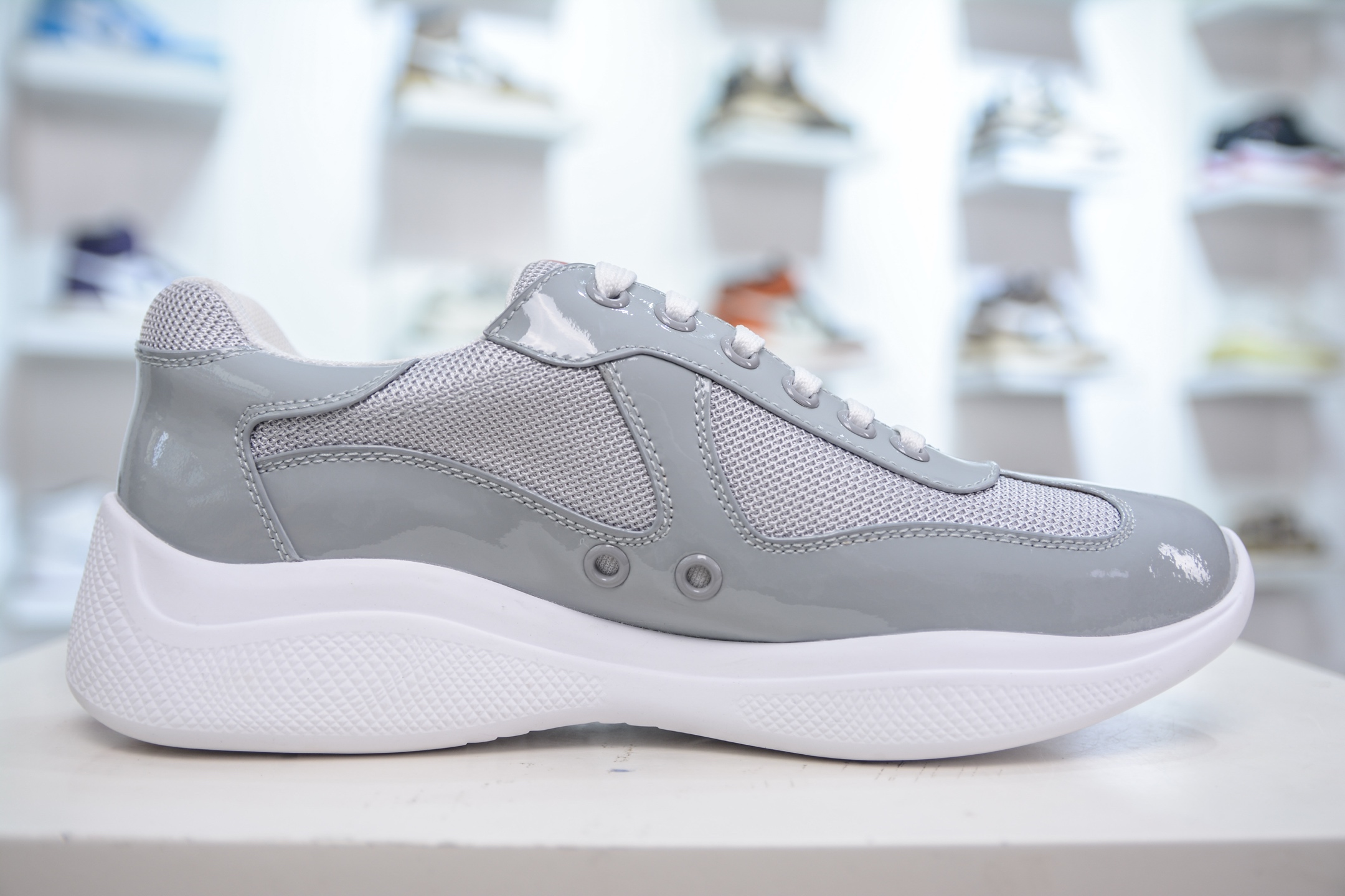 Prada Trainer Sneakers - Italian Leather, Comfortable, Original Box Included 3 i1751295742575 5028 0 2