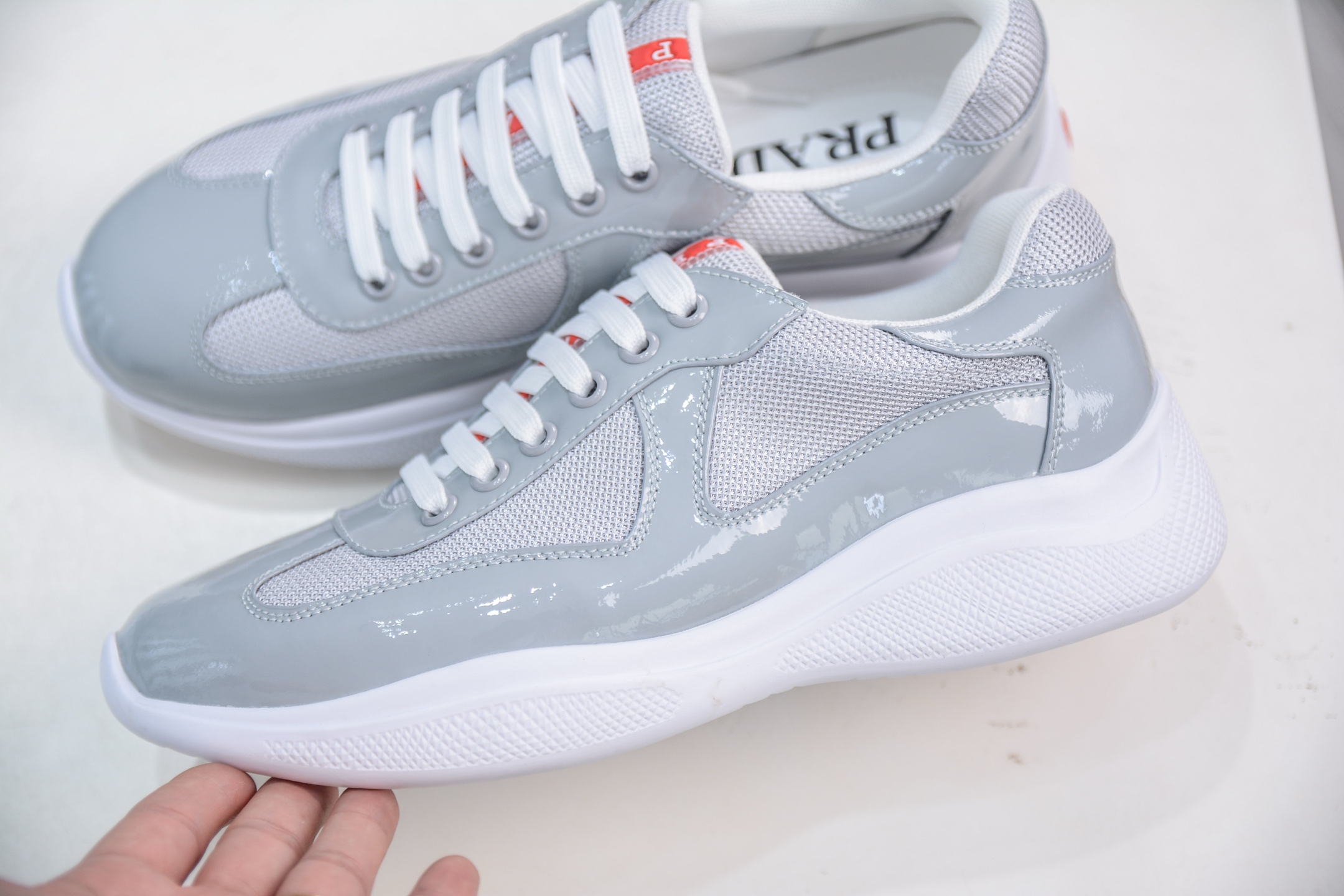 Prada Trainer Sneakers - Italian Leather, Comfortable, Original Box Included 7 i1751295742576 8689 0 6
