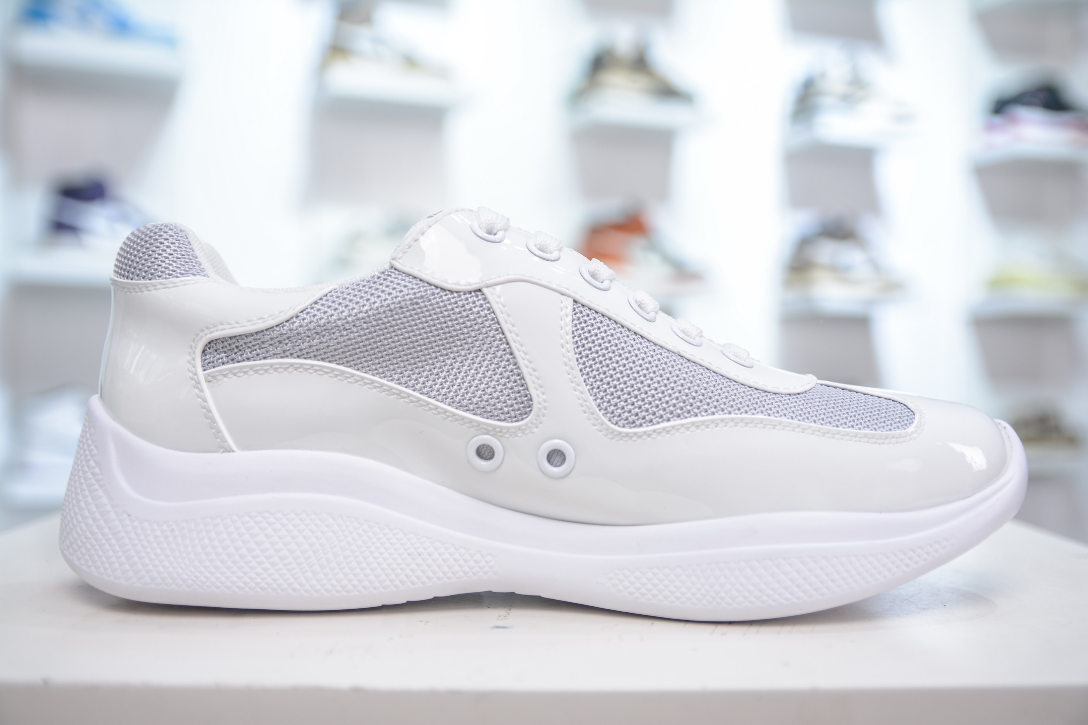 Prada Trainer Sneakers - Italian Leather, Comfortable Fit, Original Packaging 3 i1751295804990 7224 0 2