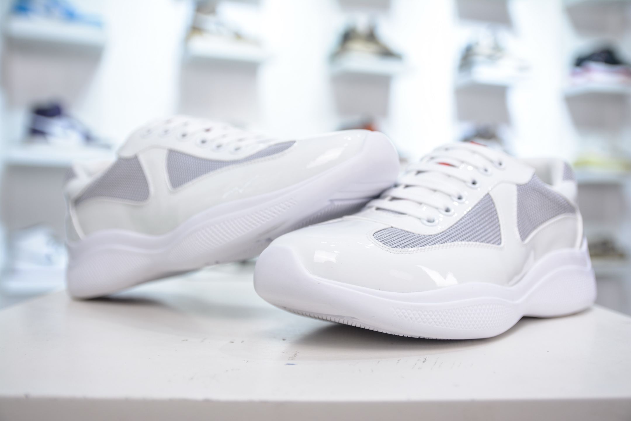 Prada Trainer Sneakers - Italian Leather, Comfortable Fit, Original Packaging 4 i1751295804991 5102 0 3
