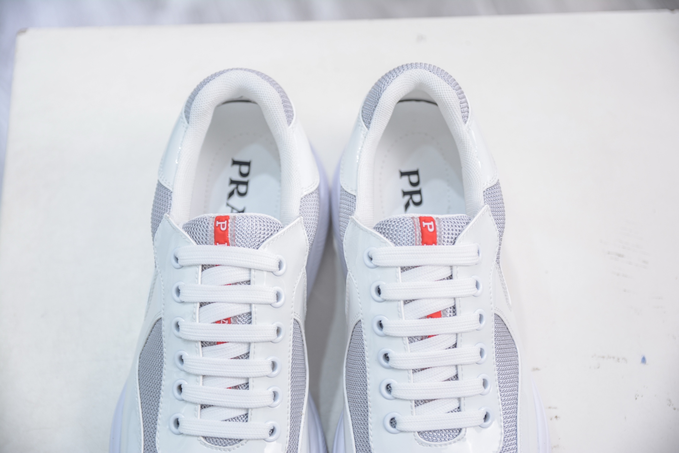 Prada Trainer Sneakers - Italian Leather, Comfortable Fit, Original Packaging 8 i1751295805022 8345 0 7
