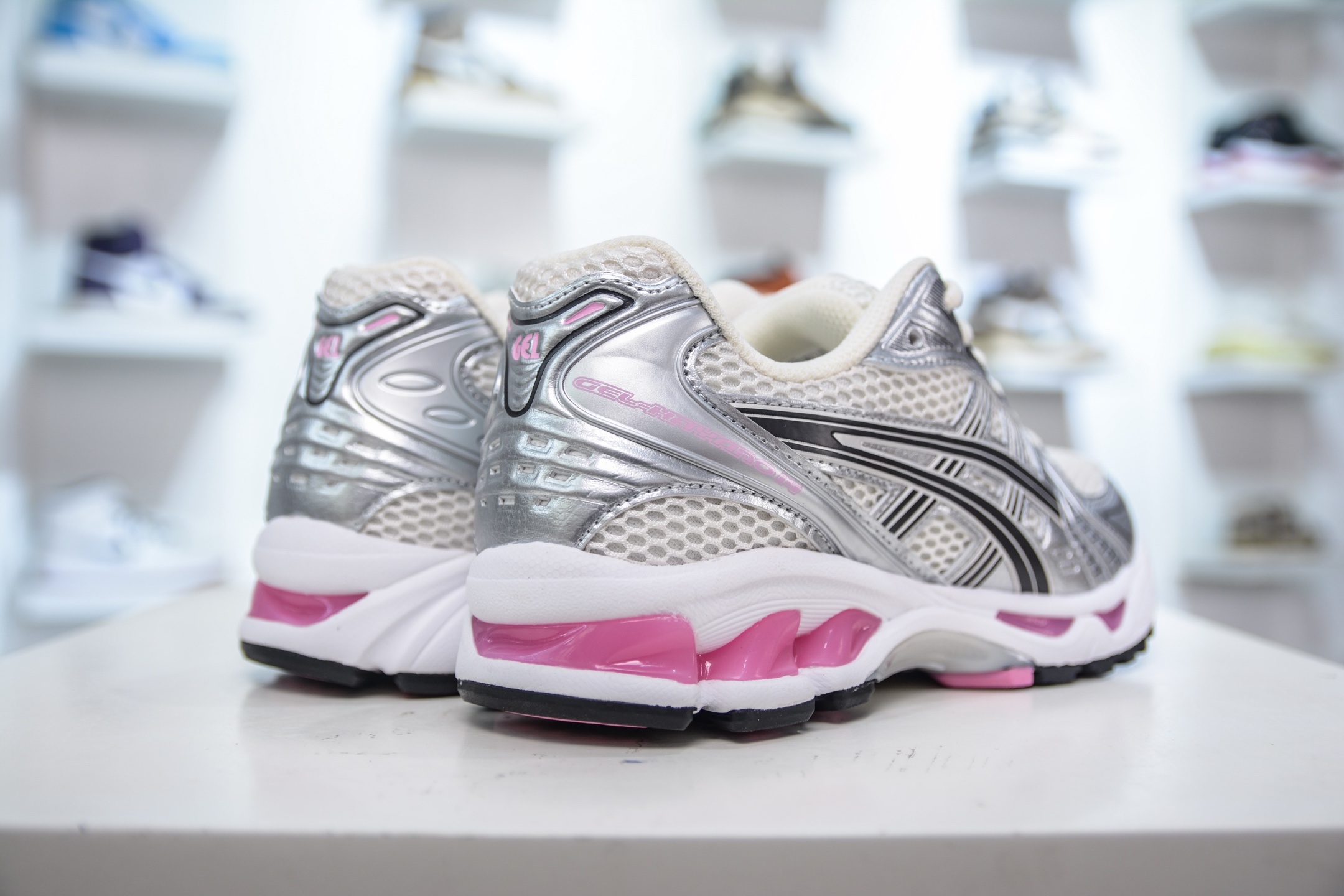 ASICS Gel-Kayano 14: Silver & White Lightweight Running Shoes 7 i1751295939394 1263 0 5