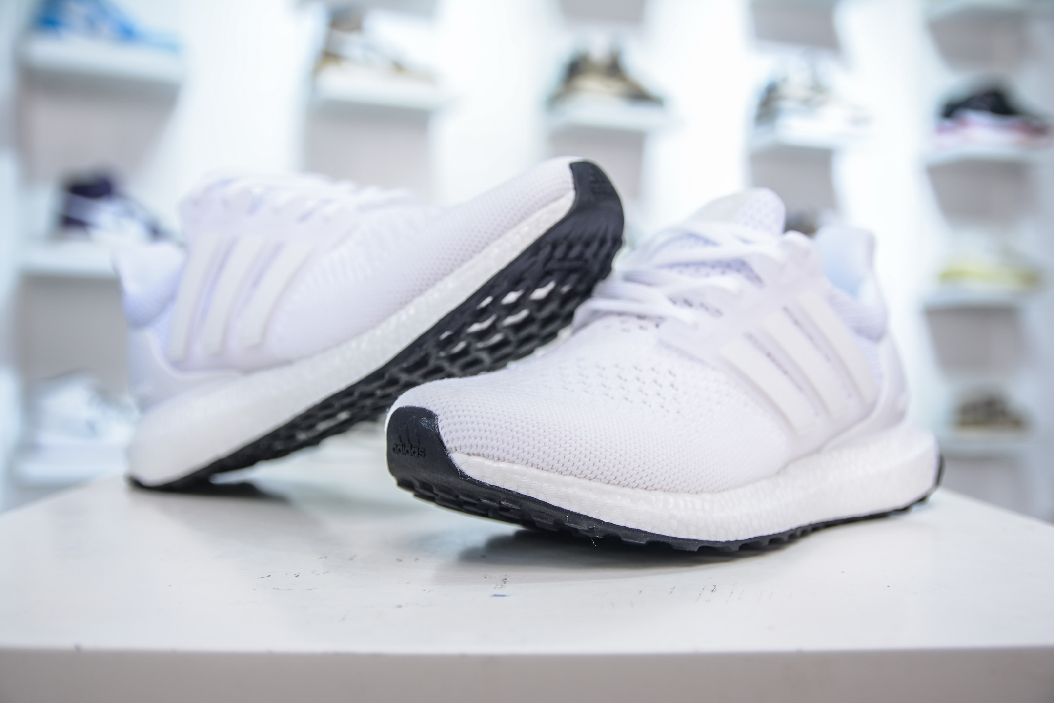 Adidas Ultraboost UB 1.0: Primeknit Upper, Boost Midsole, All White - HQ4202 5 i1751466437743 8040 0 3